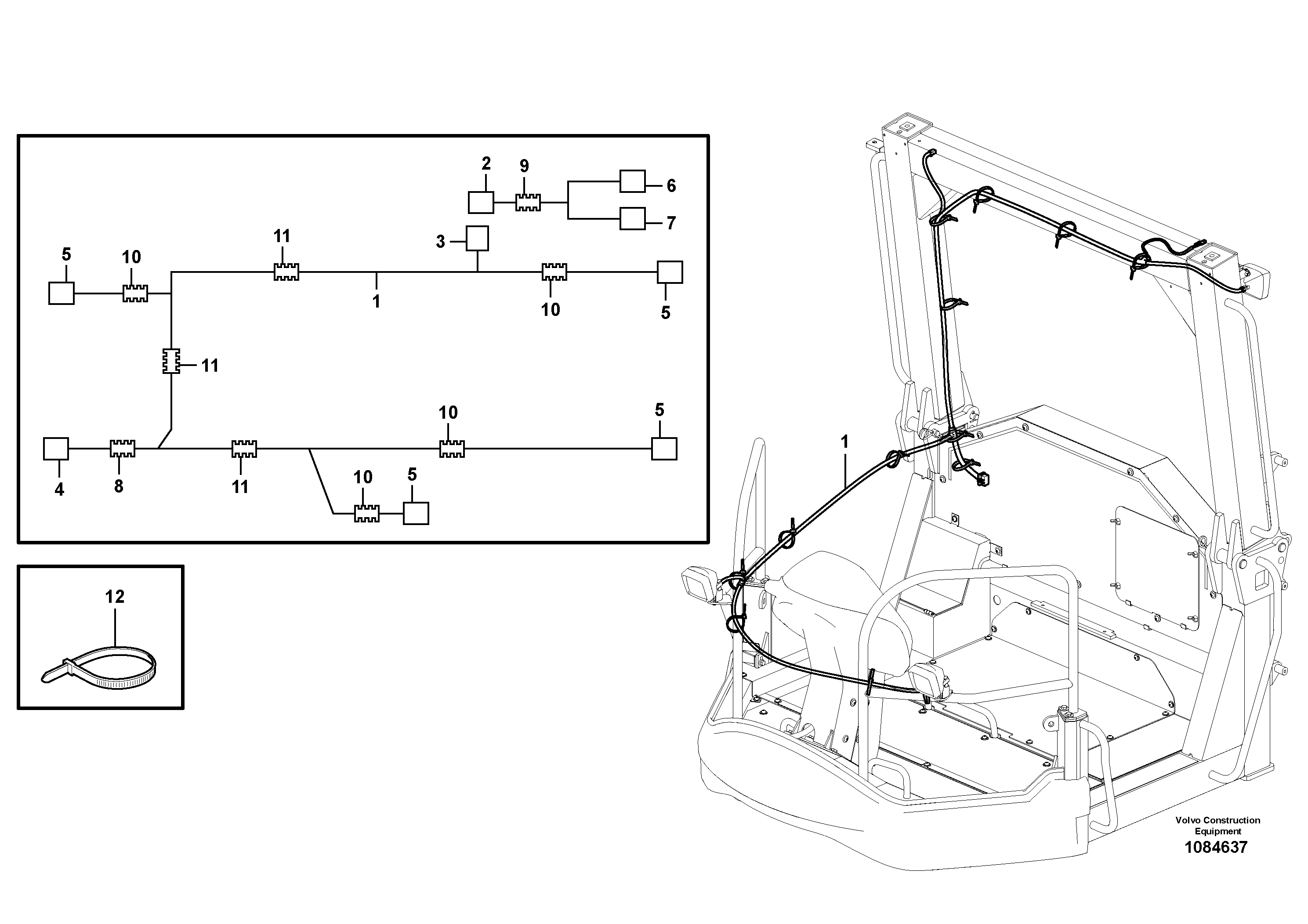 Support Leg VOE16054874 VOLVO