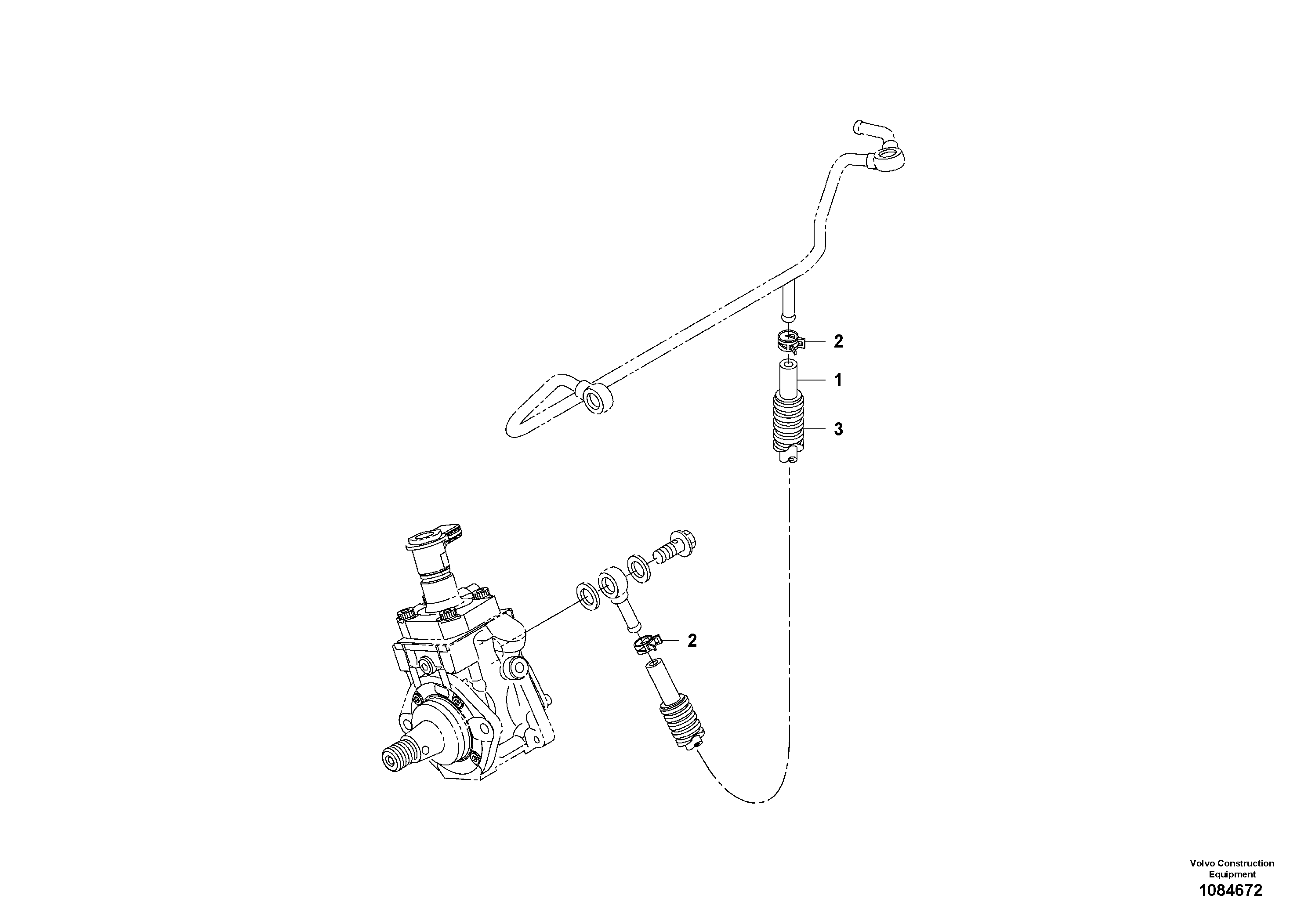 Fuel miser valve VOE22771045 VOLVO