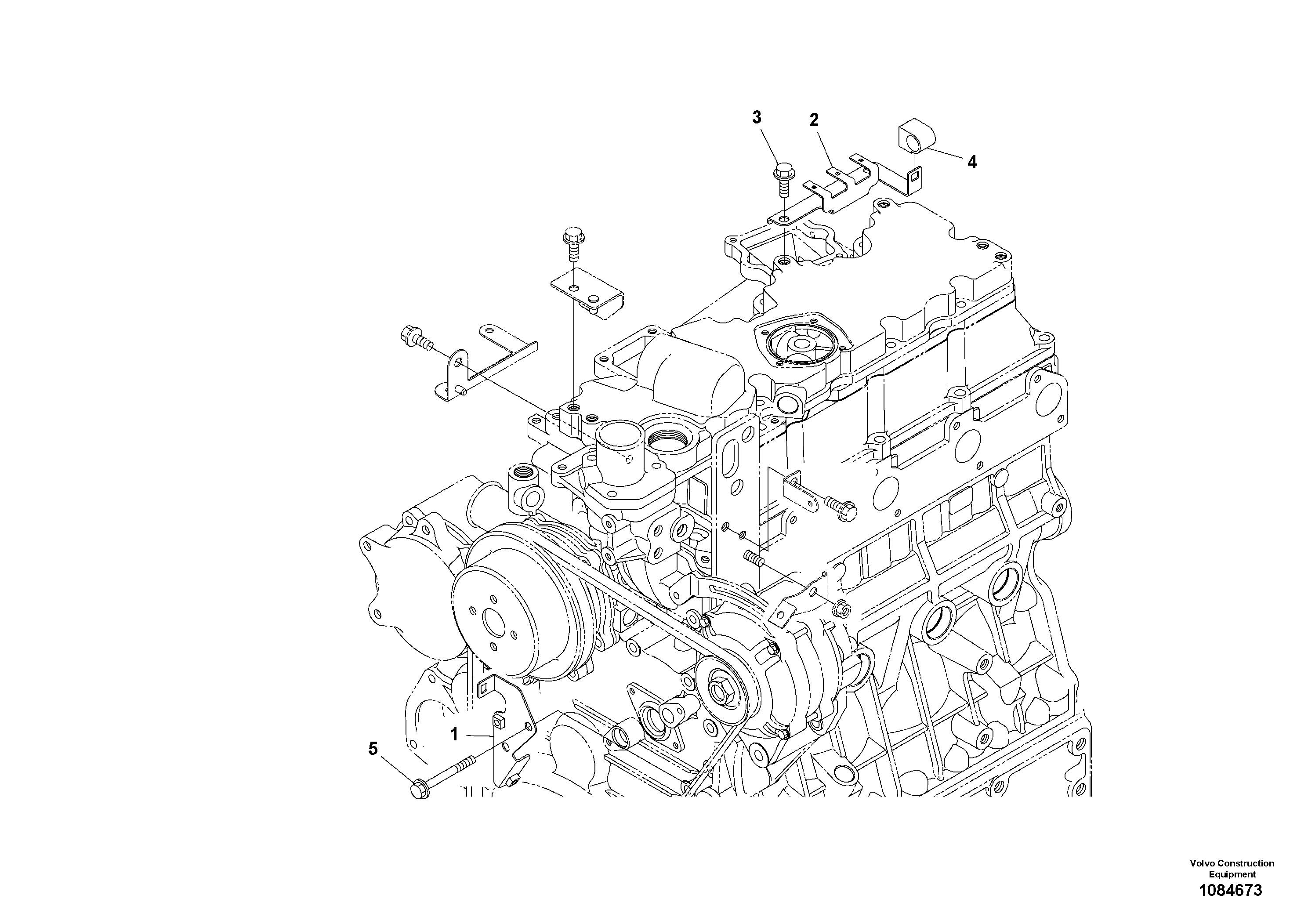 Seat frame VOE22774455 VOLVO