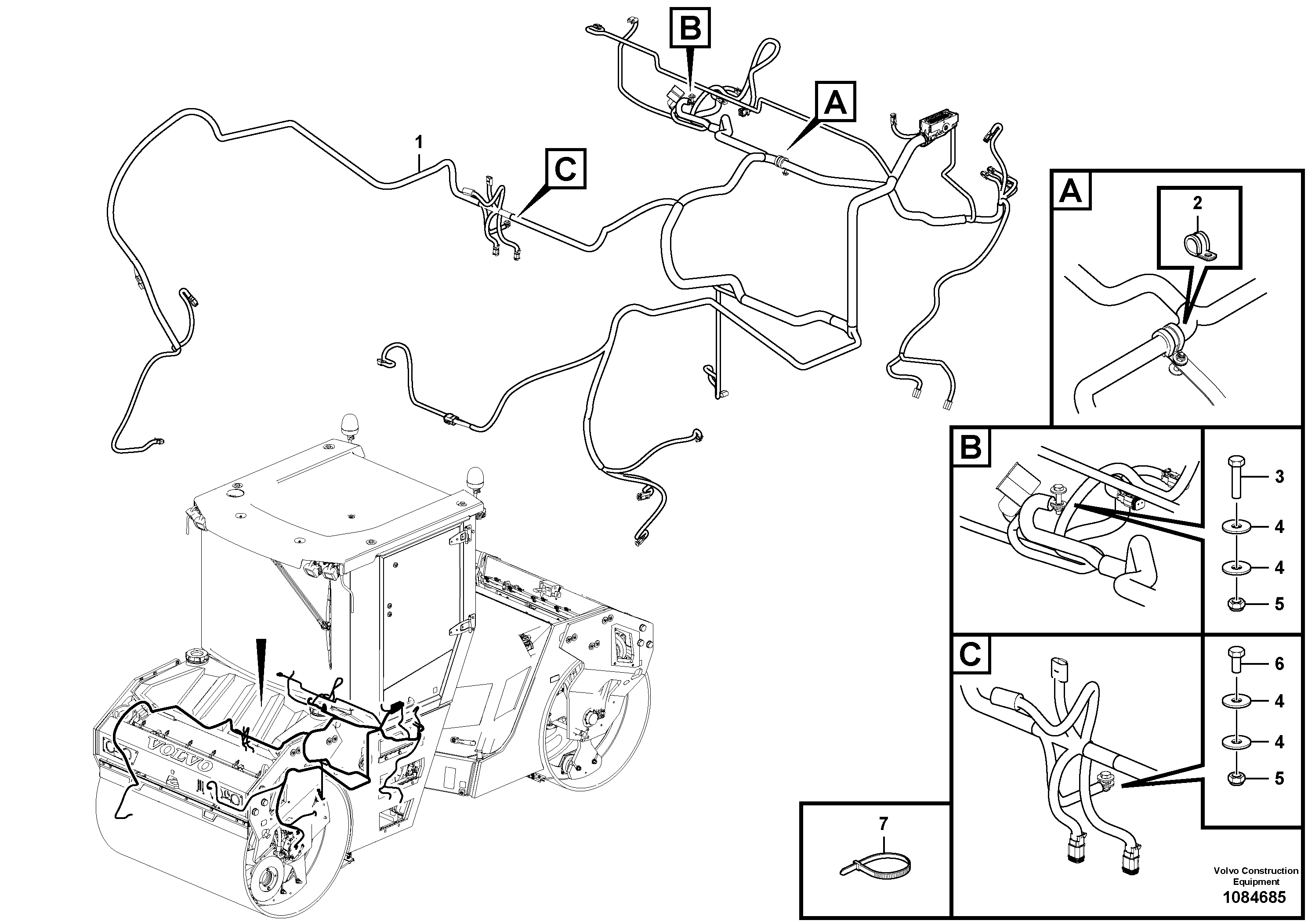 Support Leg VOE12835804 VOLVO