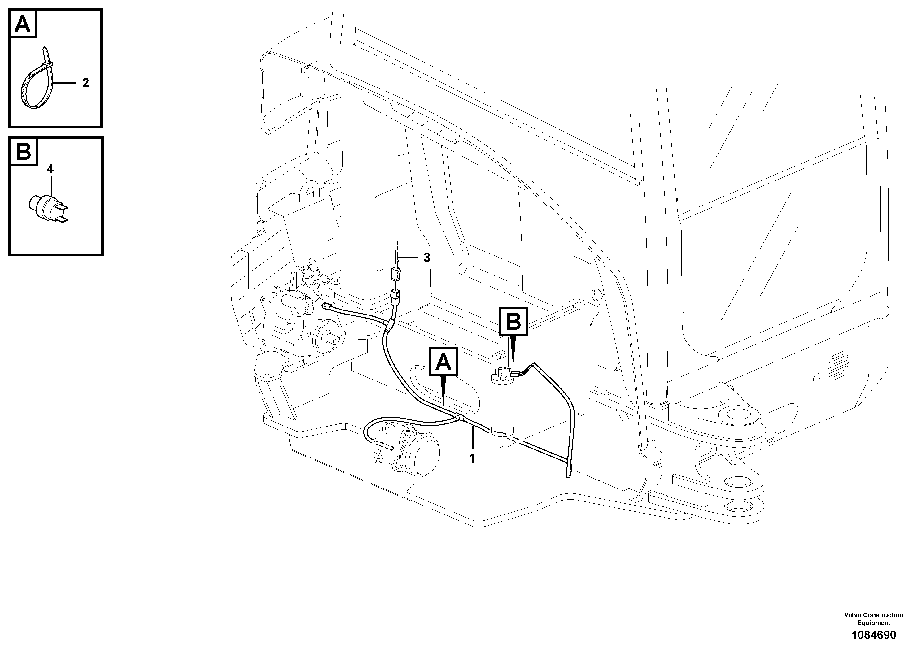 Support Leg VOE15669860 VOLVO