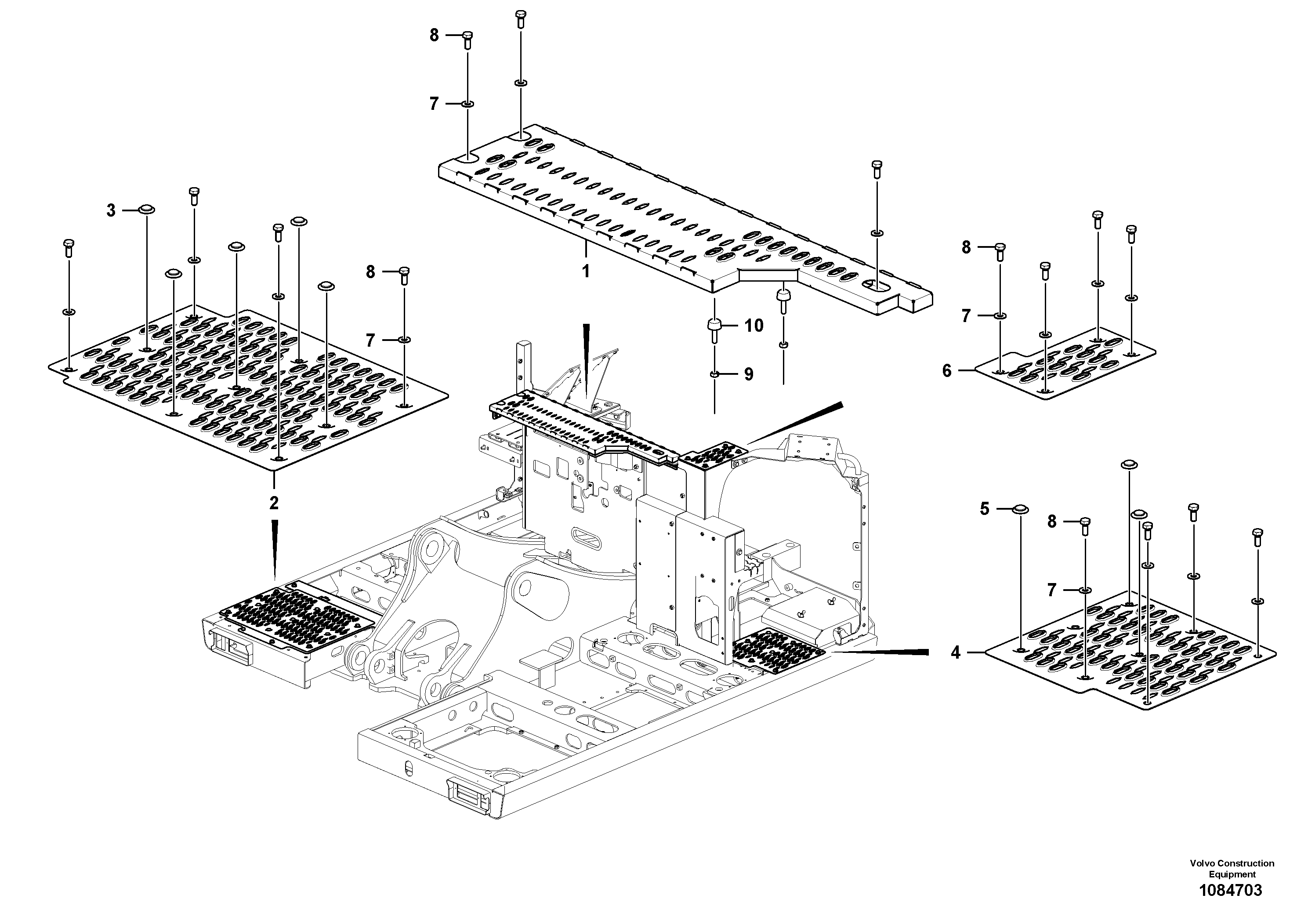 Rec.housing VOE14670561 VOLVO