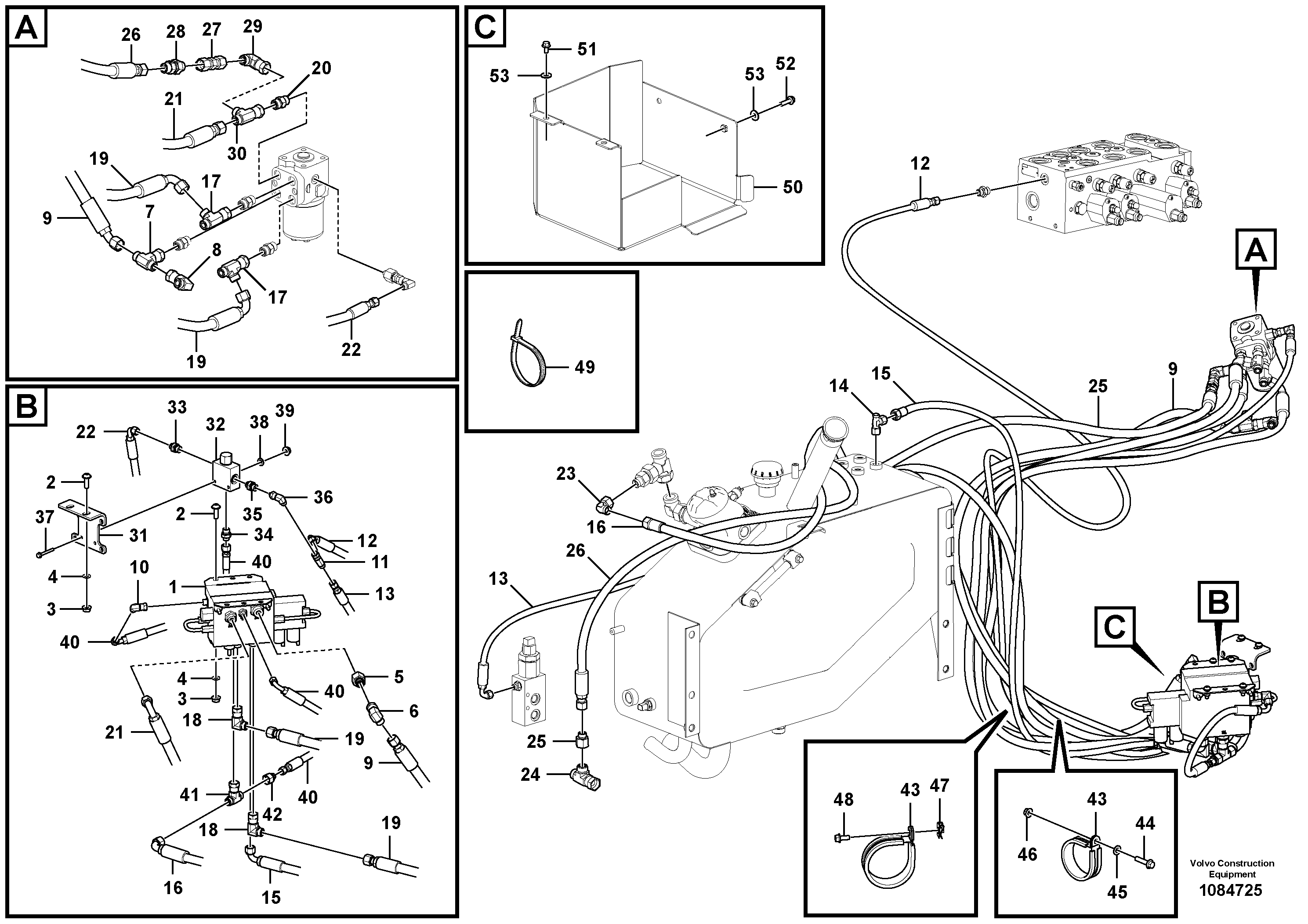 Bracket VOE15216956 VOLVO