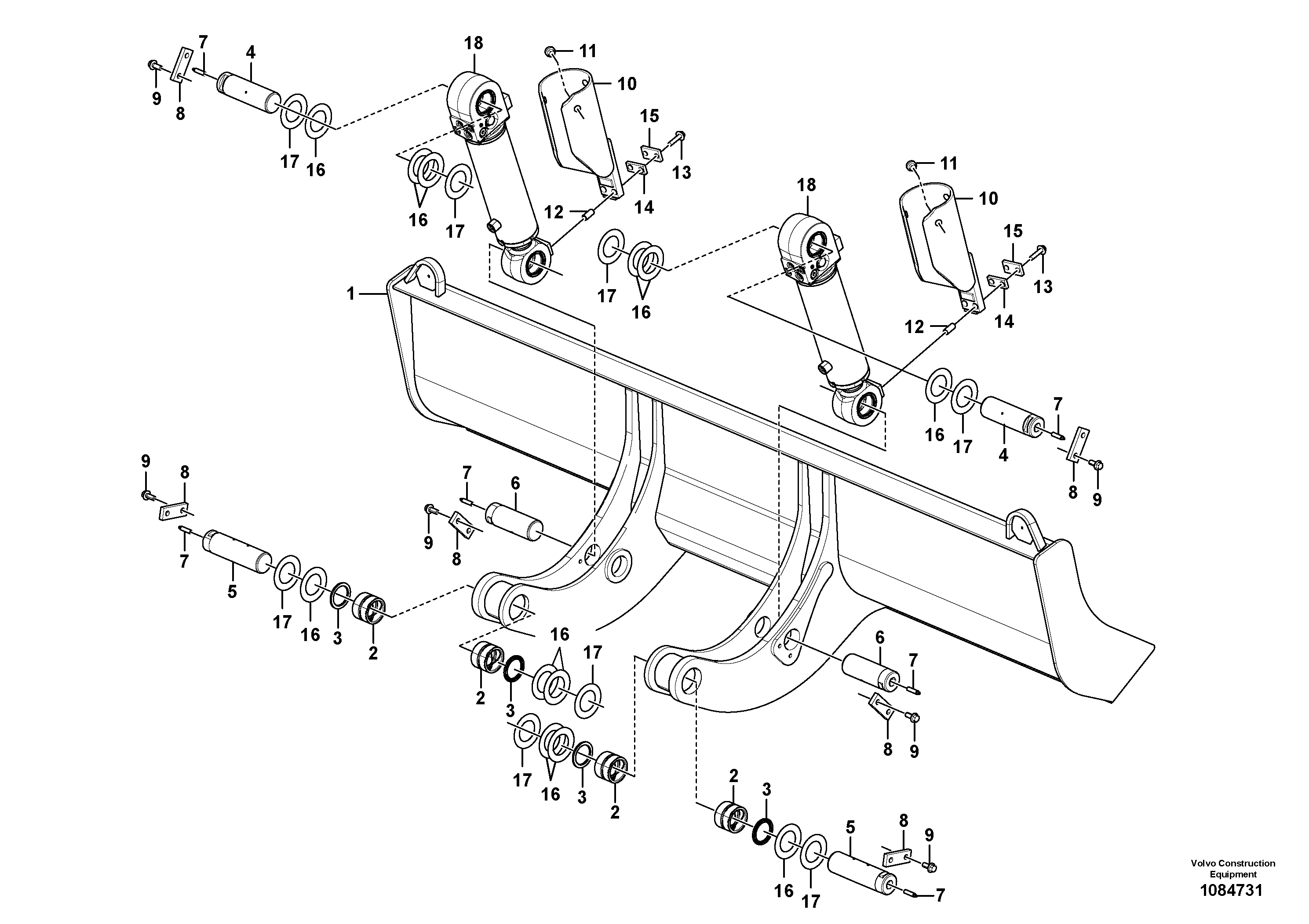 Rec.housing VOE14656012 VOLVO