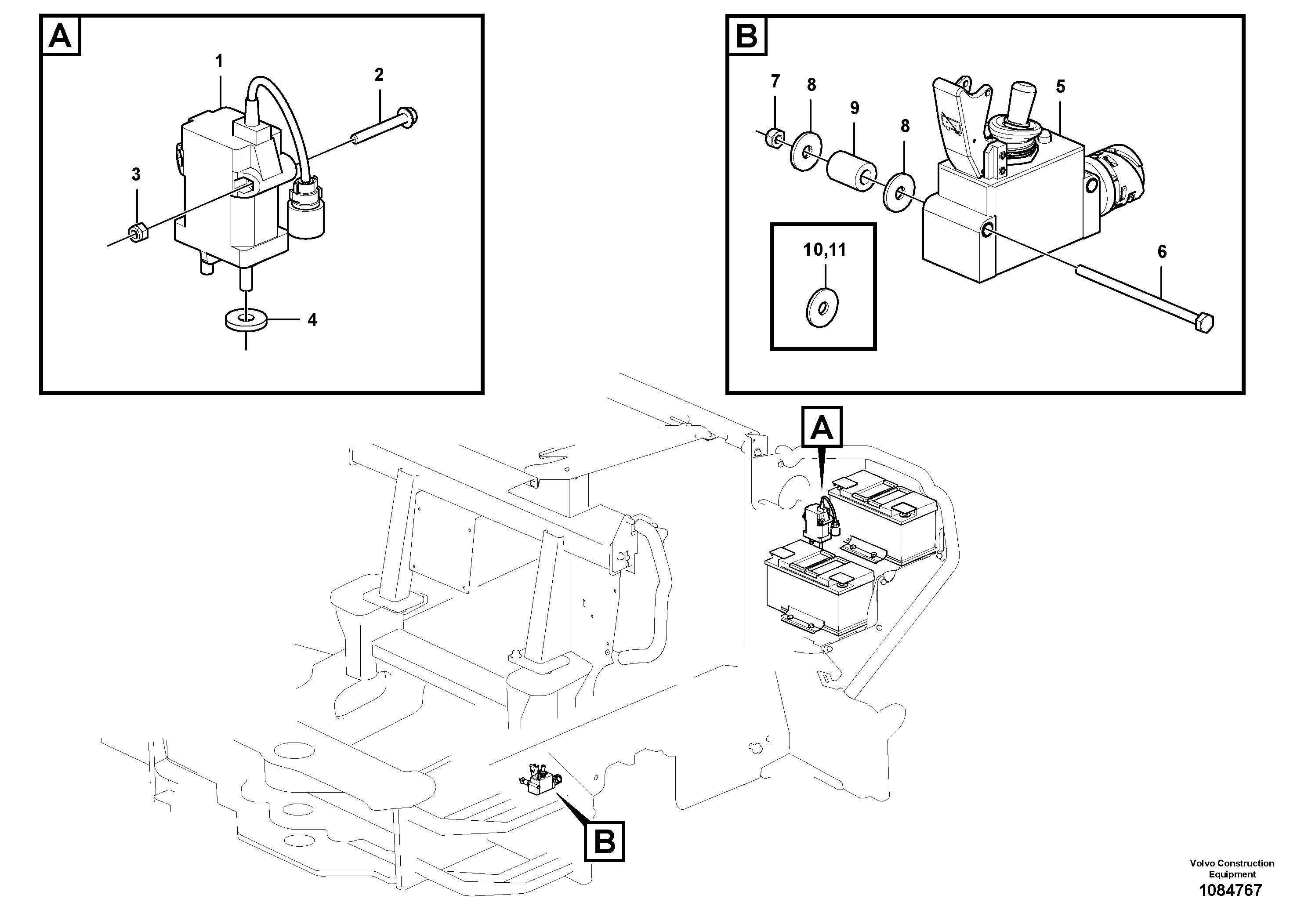 Hexagon screw VOE60112530 VOLVO