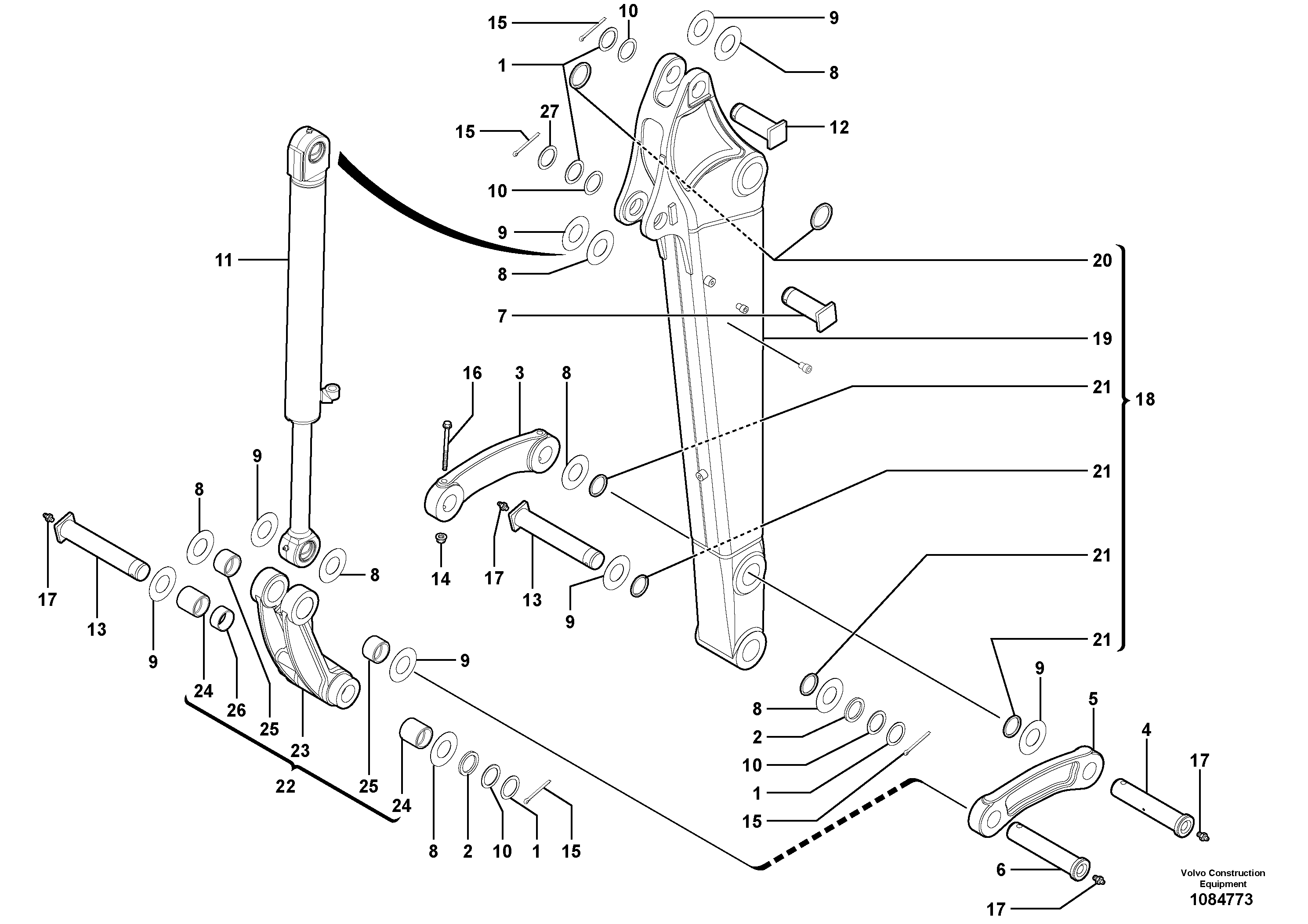 Altntr Housing VOE11801669 VOLVO