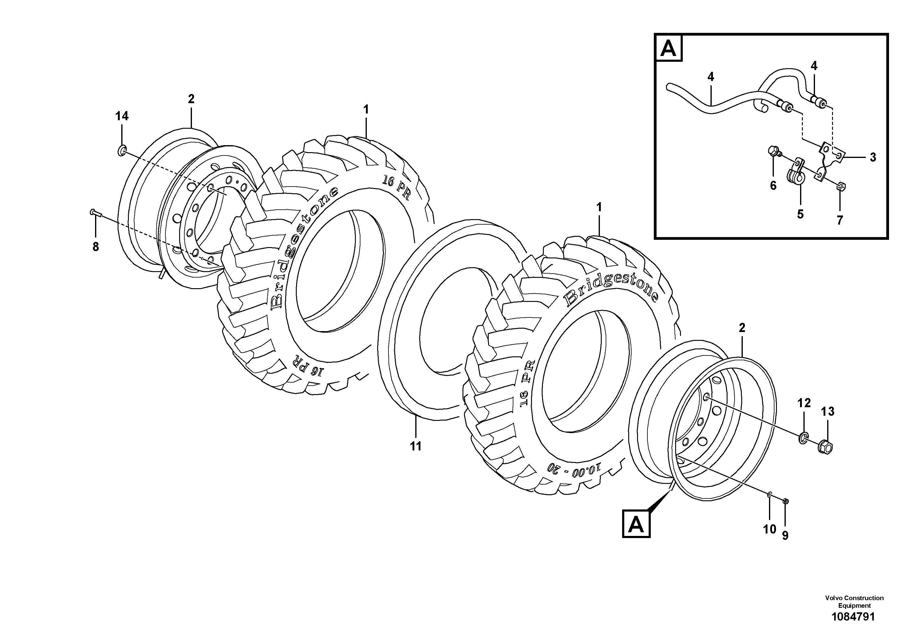 Mn Bearing Part VOE14700293 VOLVO