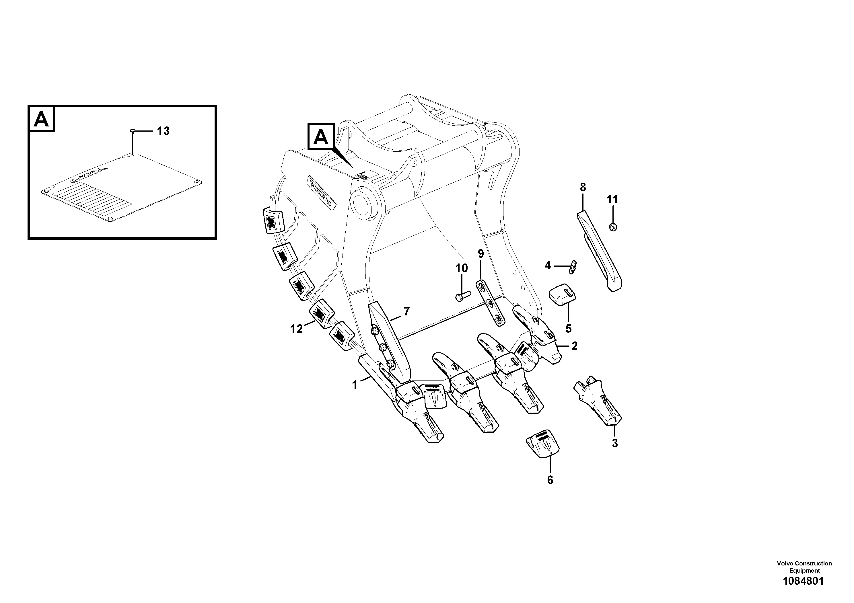 Cutting edge VOE14646130 VOLVO