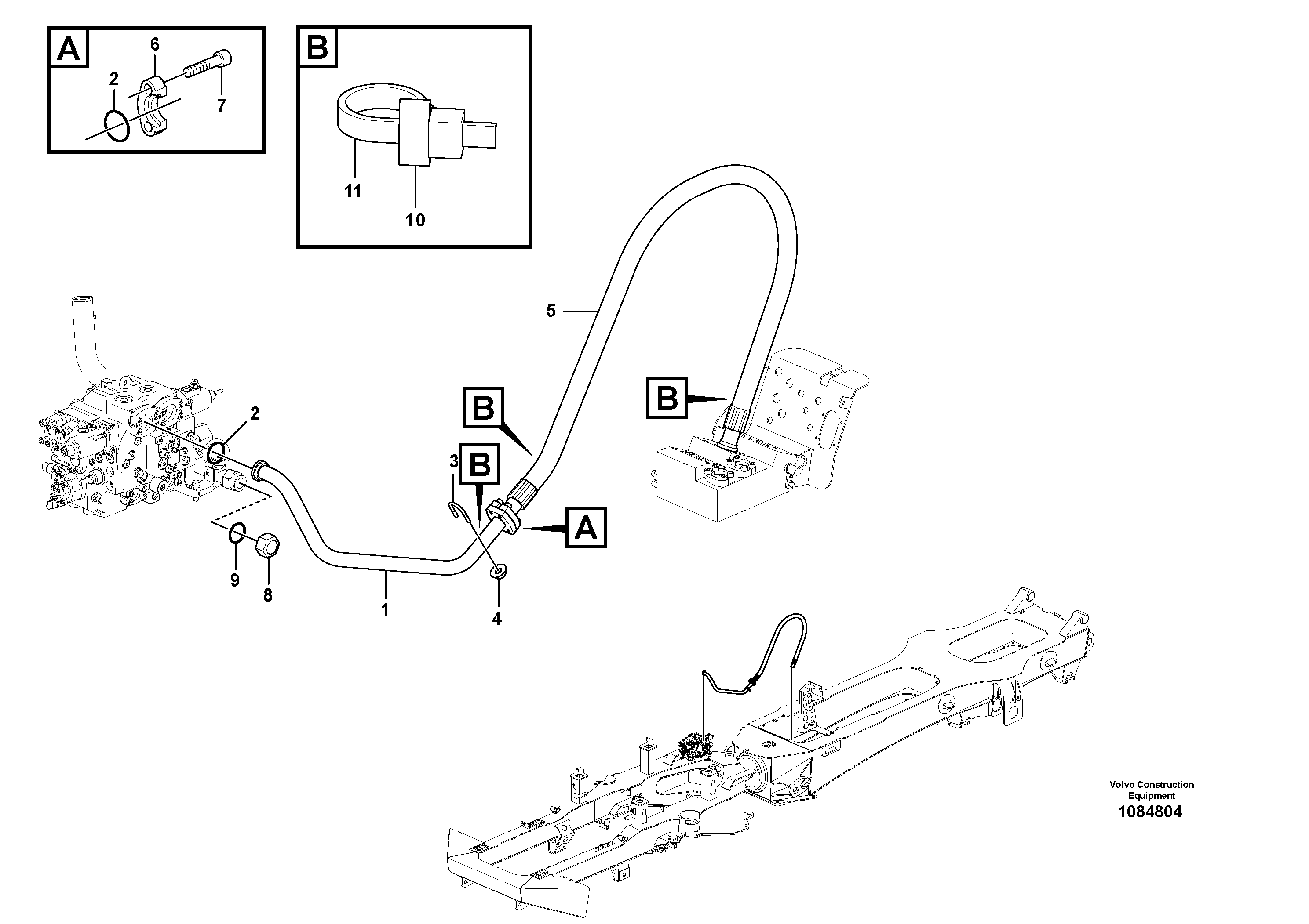 Timing gear casing VOE17433868 VOLVO