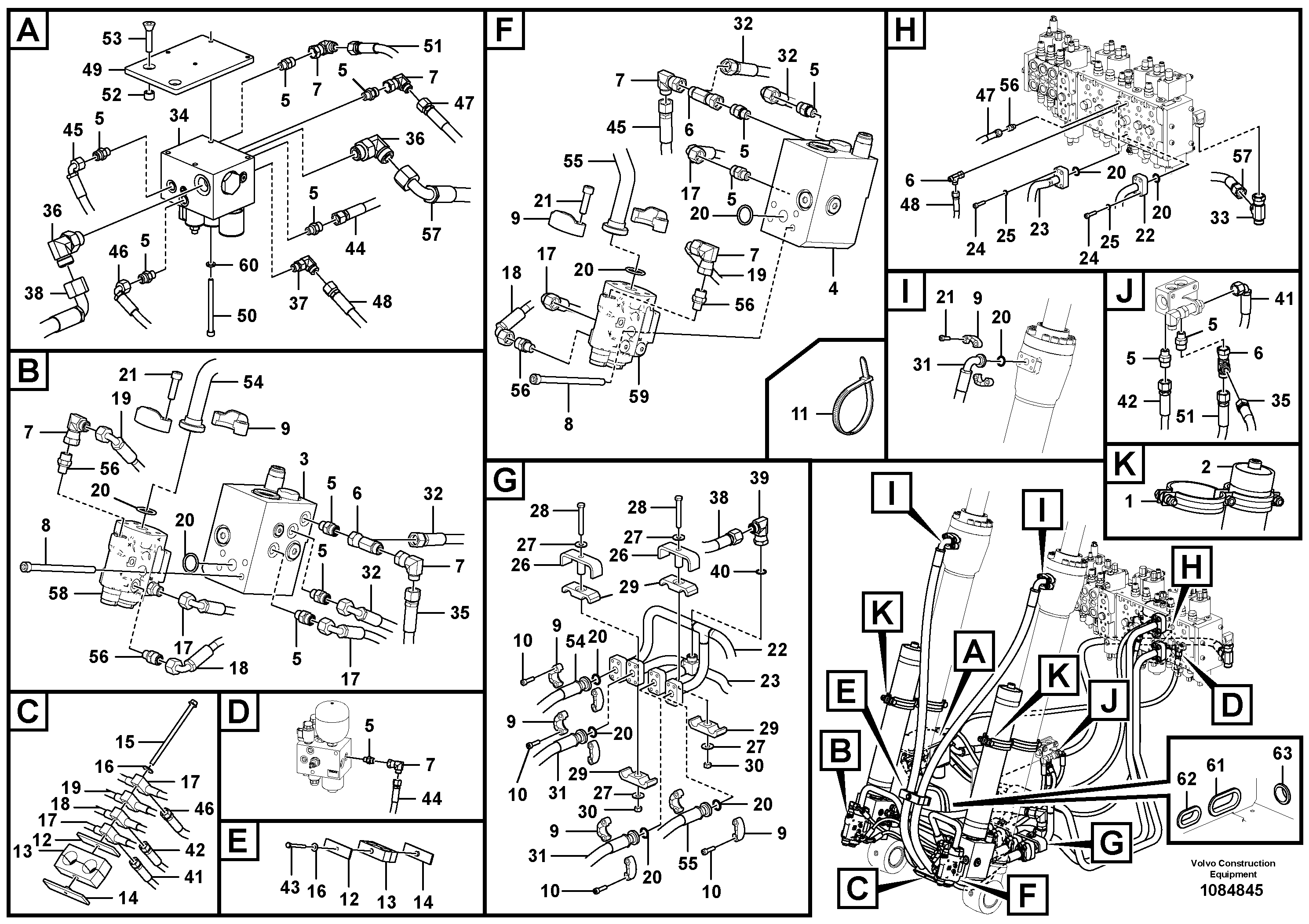 Timing gear casing VOE14670080 VOLVO