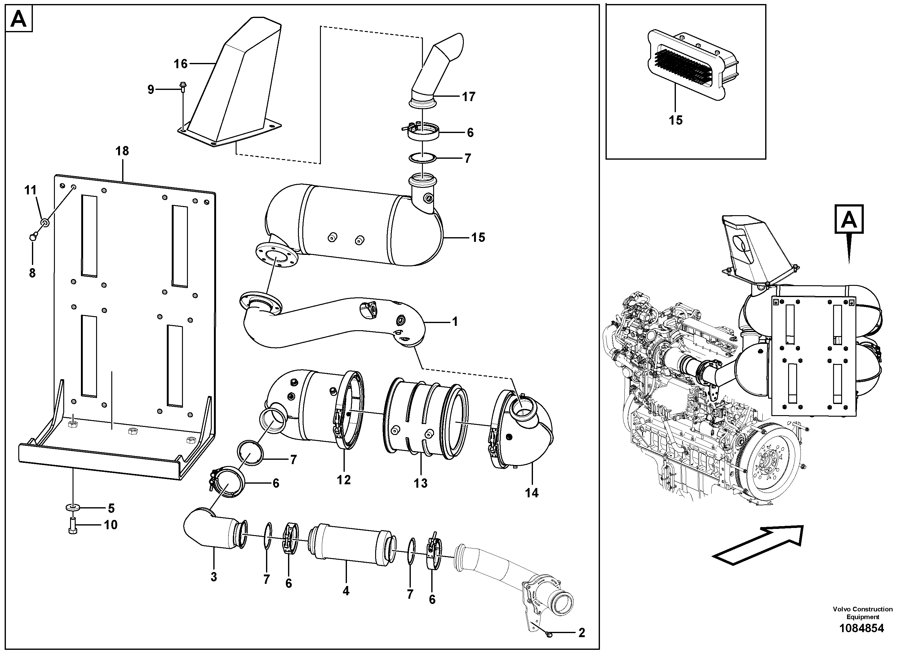 Axle Casing VOE14692293 VOLVO
