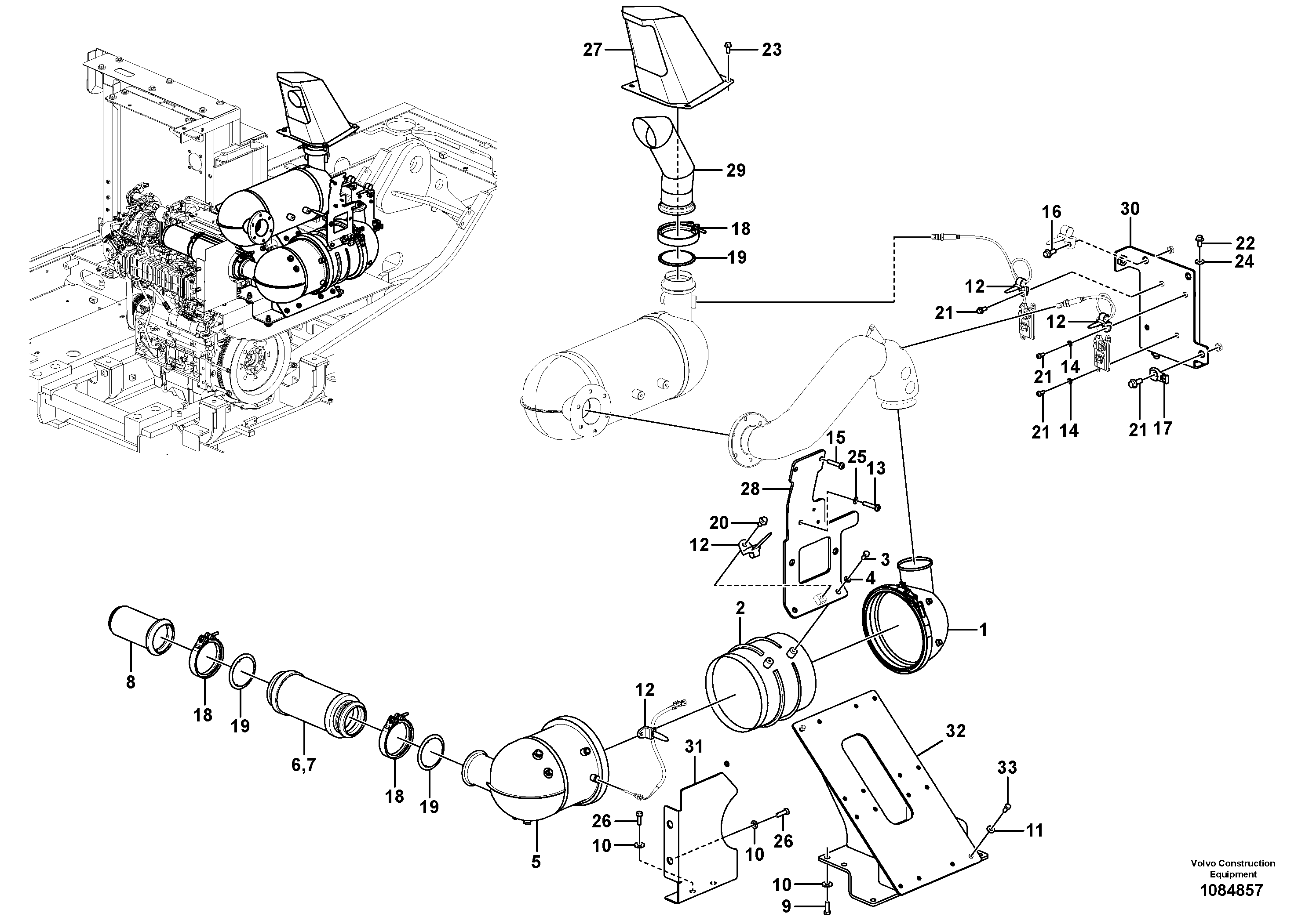 Diaph Cylinder VOE14728243 VOLVO
