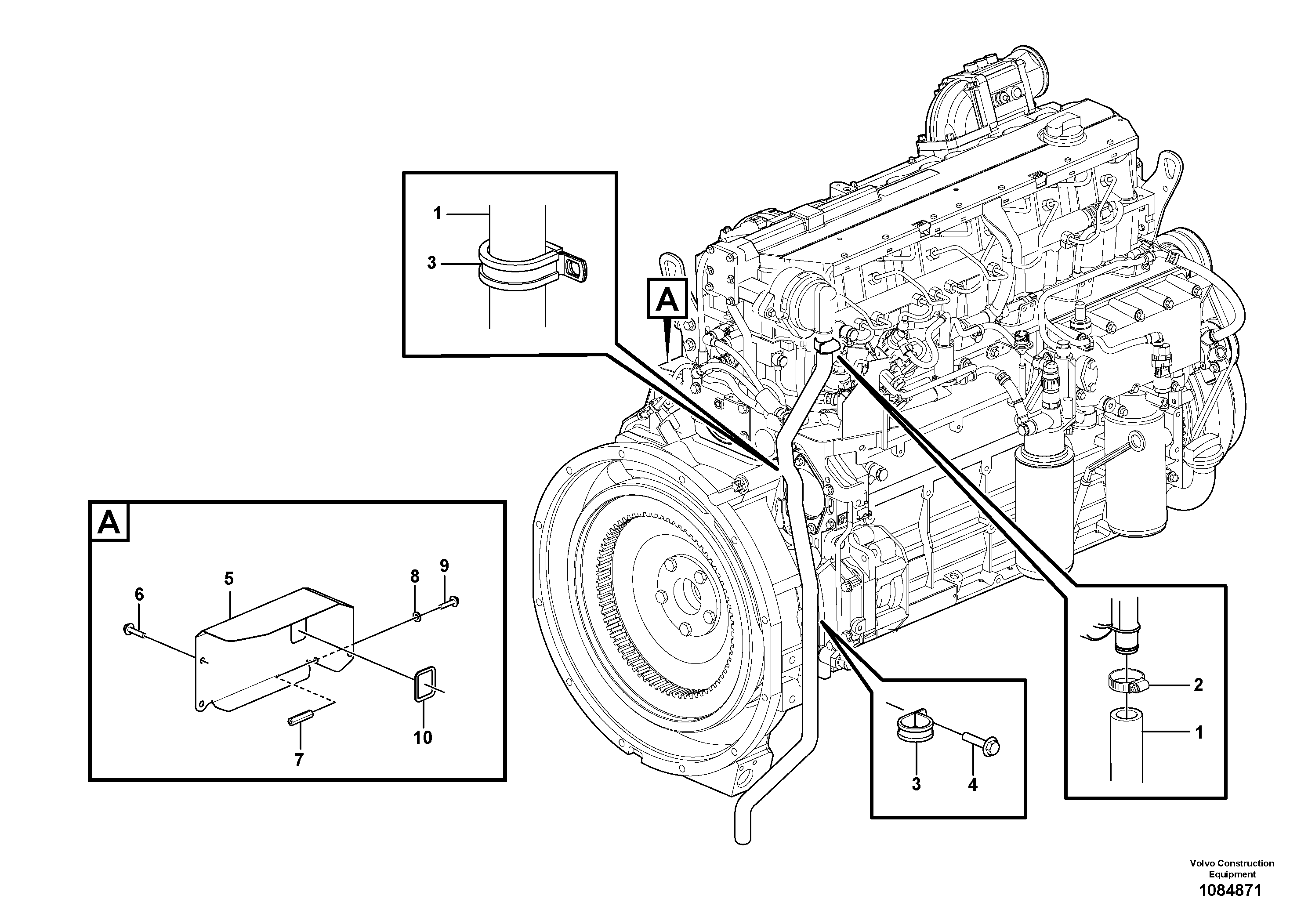 Balance Shaft VOE17010155 VOLVO