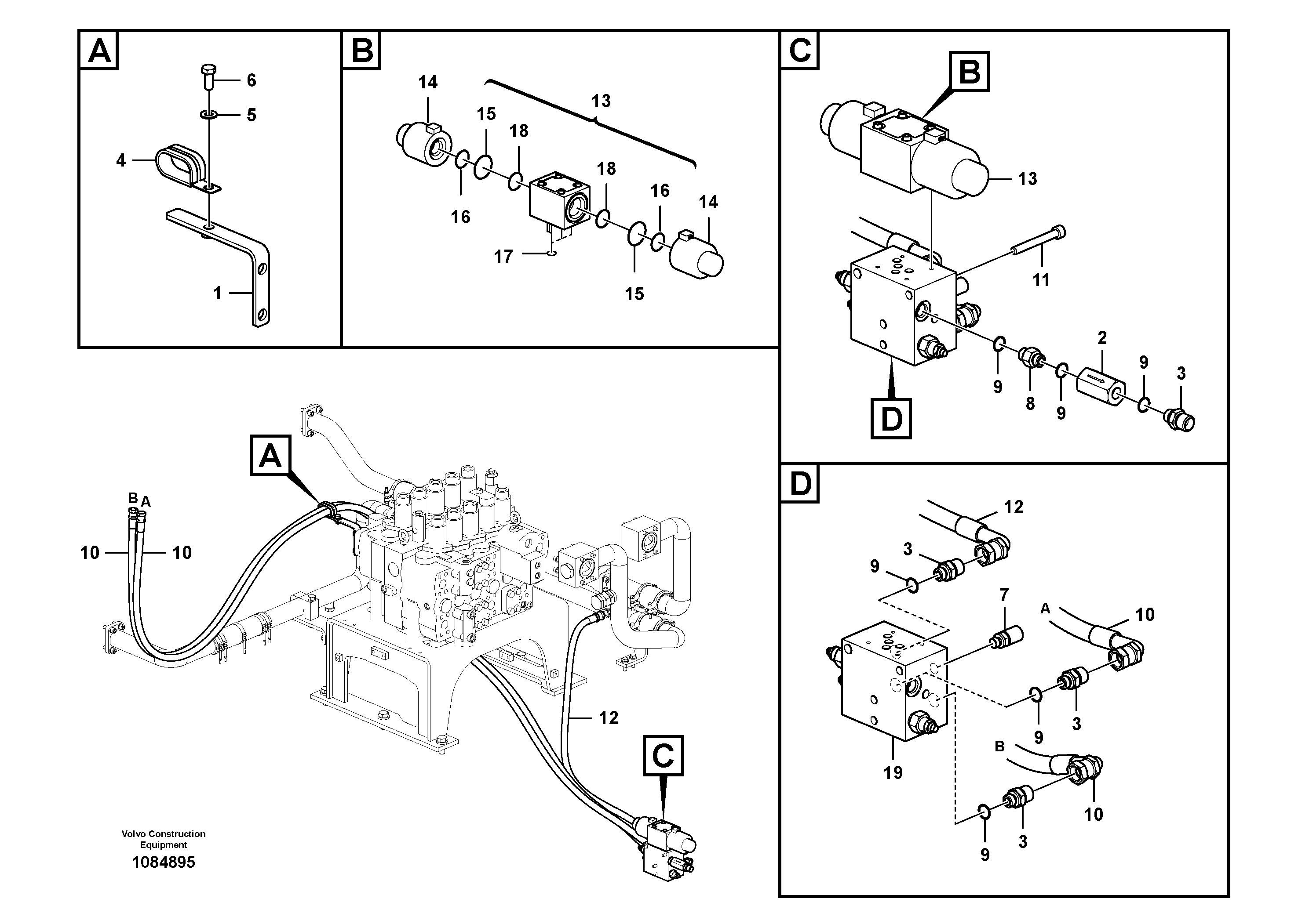 Timing gear casing SA9453-34580 VOLVO