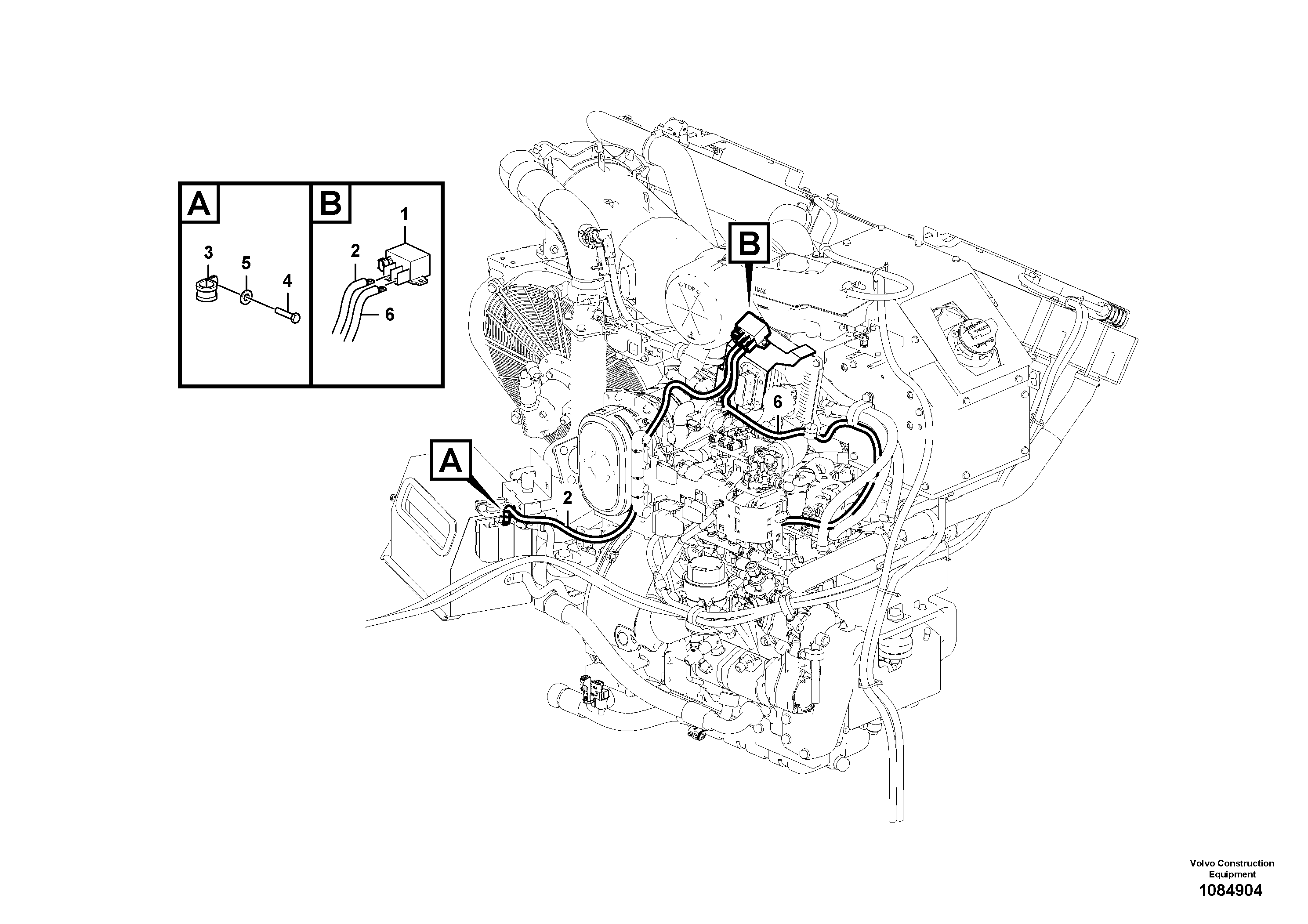 Radio Support VOE12820927 VOLVO