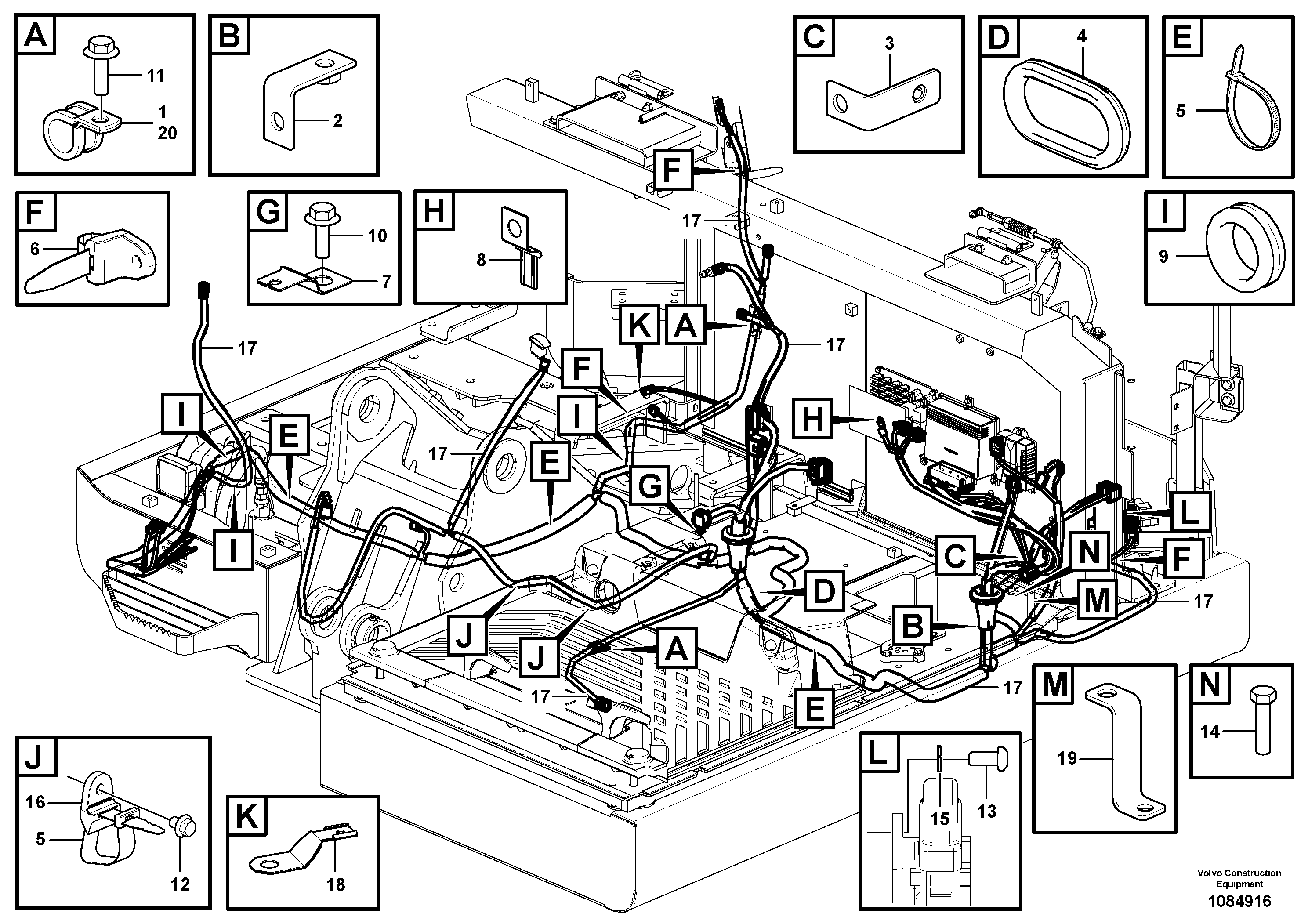 Support Leg VOE14726484 VOLVO