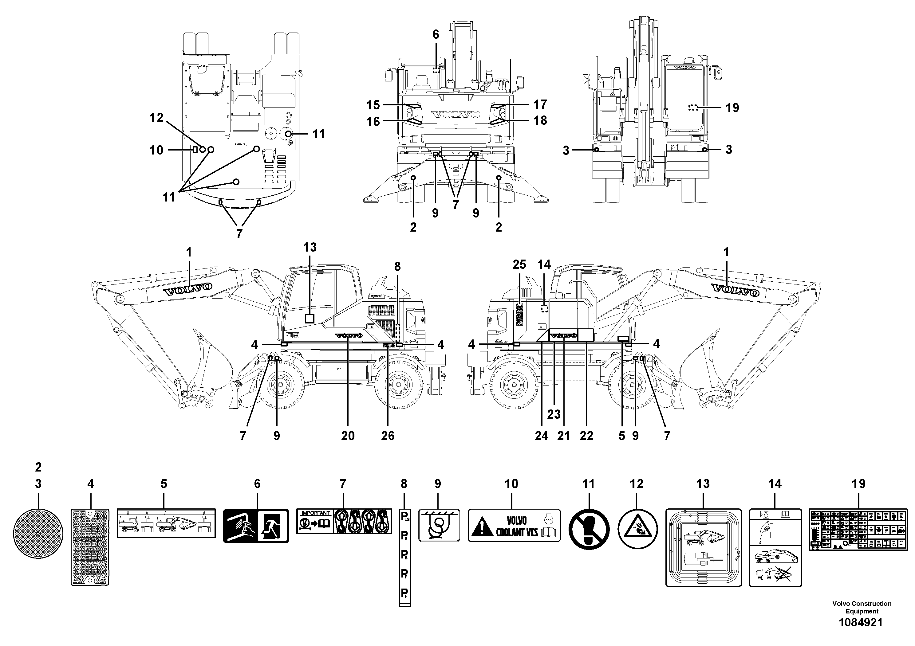 Cylinder Block VOE14628620 VOLVO