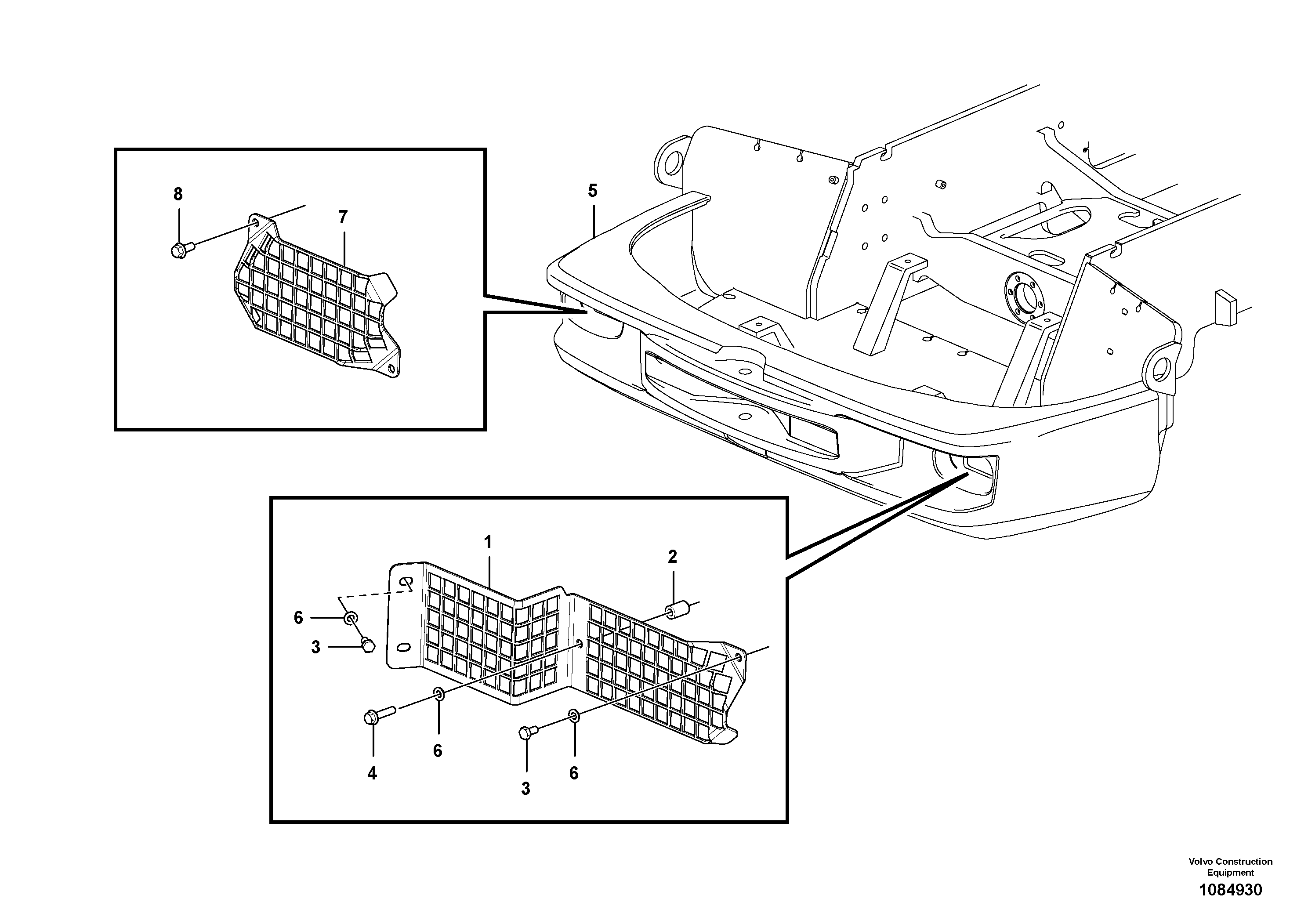Counterweight VOE15230657 VOLVO