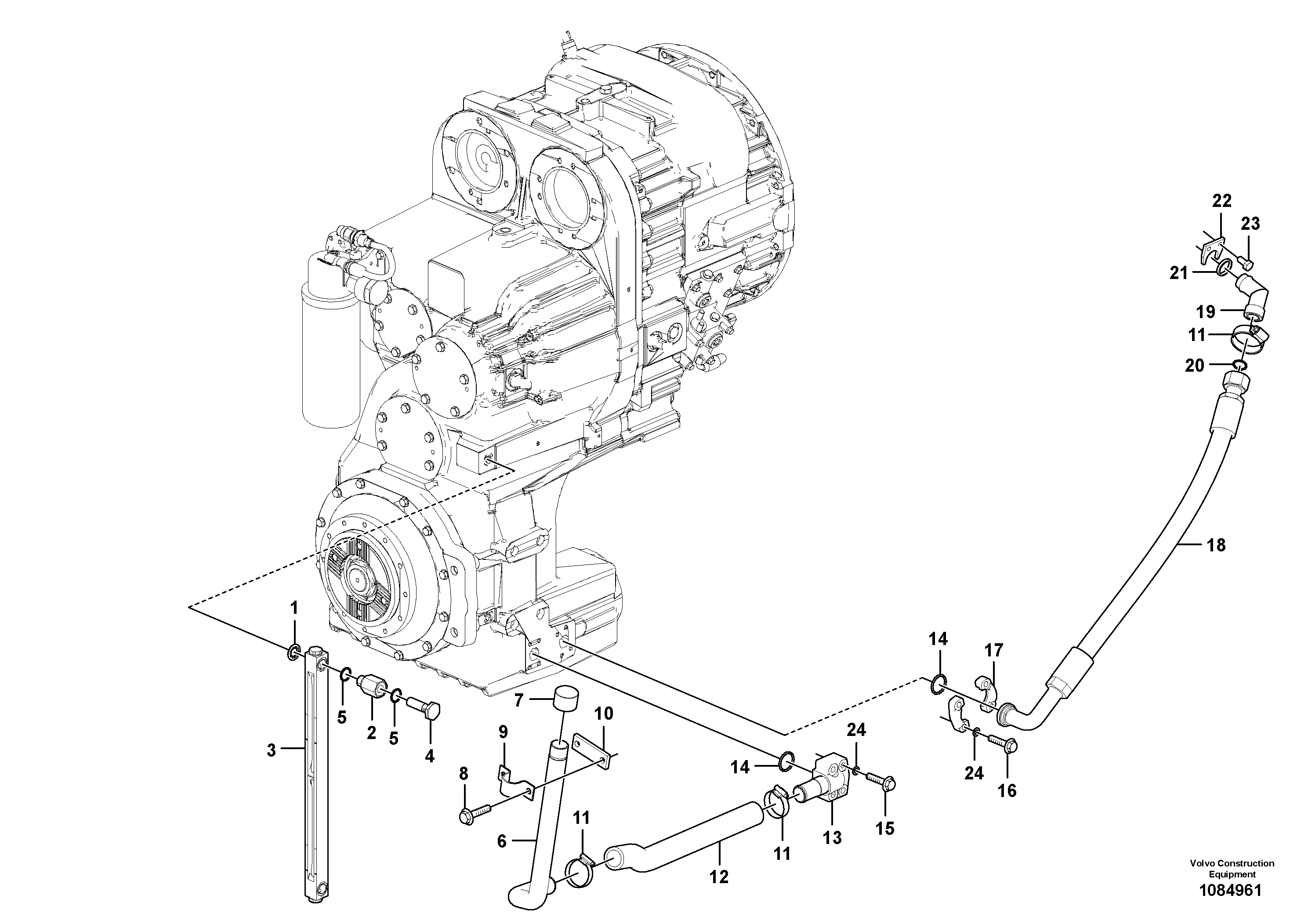 Upholstery Rail VOE17005138 VOLVO