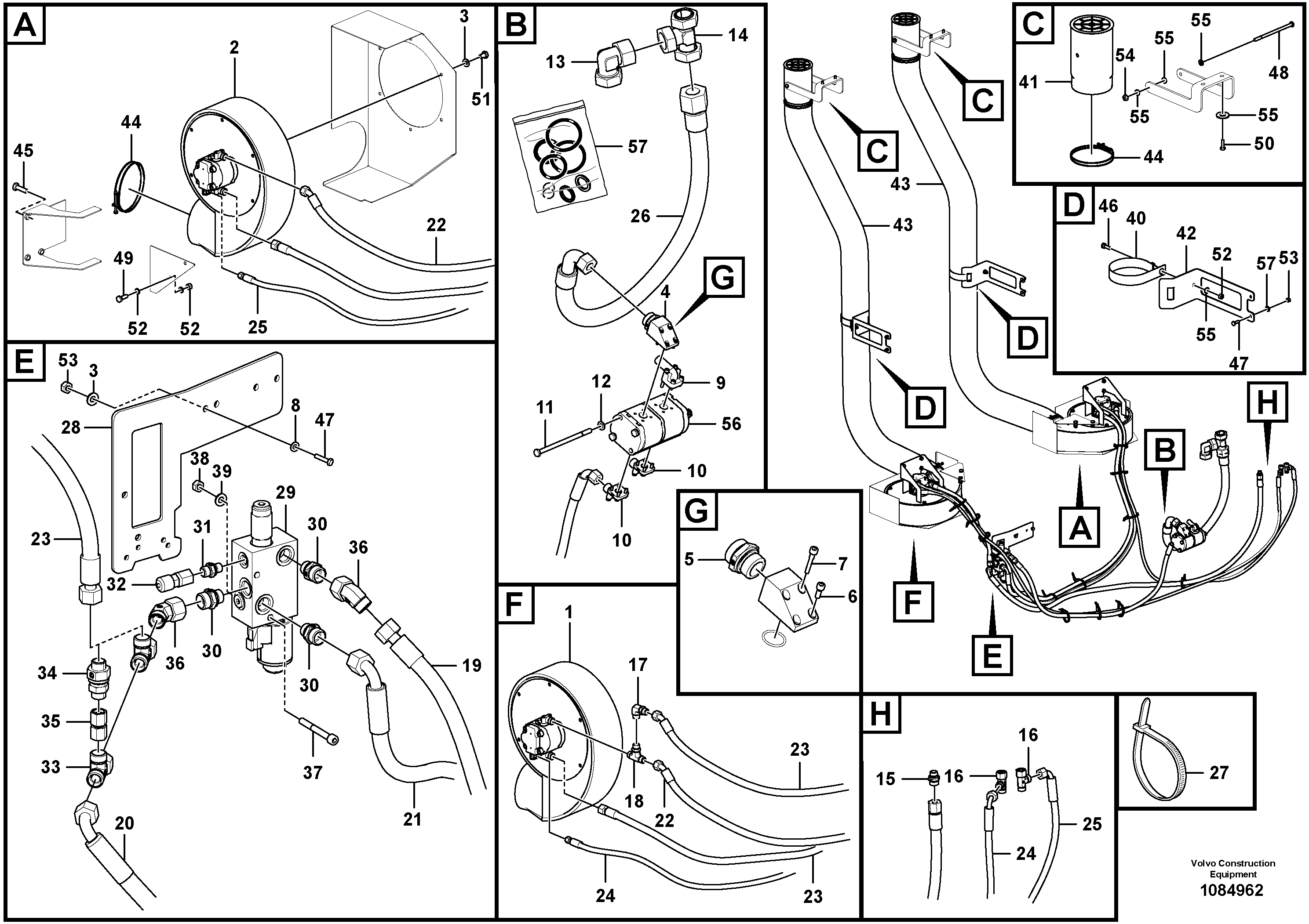 P.valve fittings VOE12793943 VOLVO