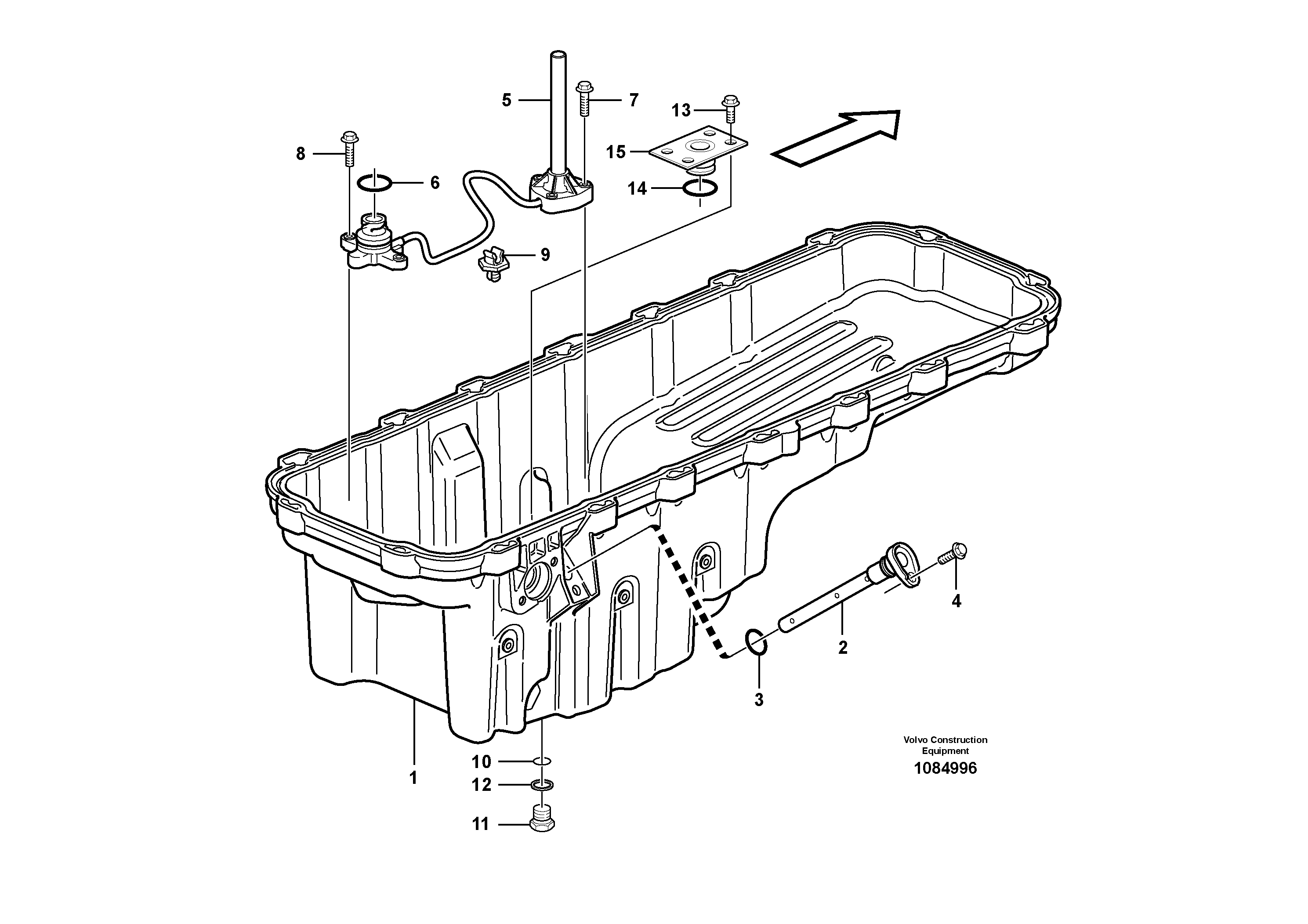 Tree-length grapple VOE20801563 VOLVO