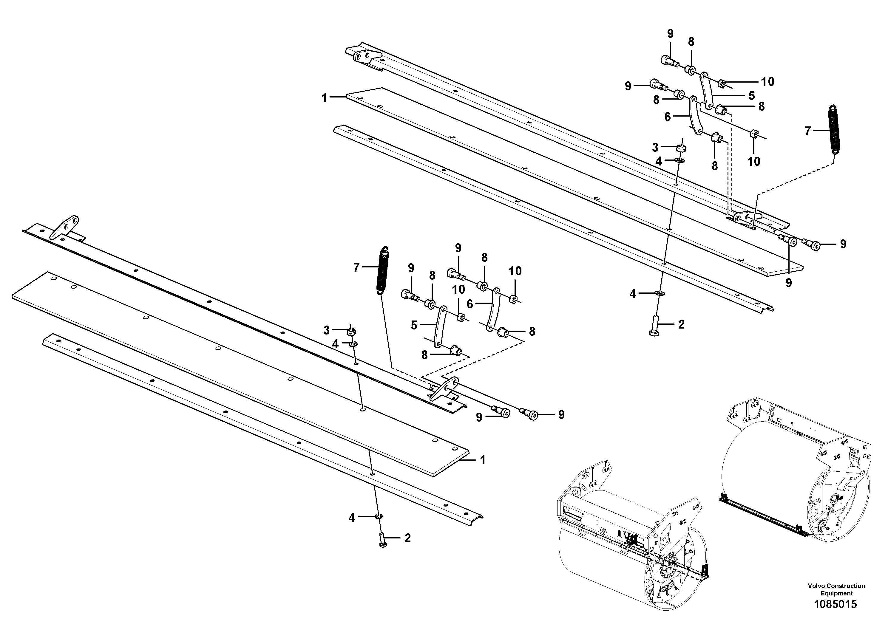 Adjusting Plate VOE12820903 VOLVO