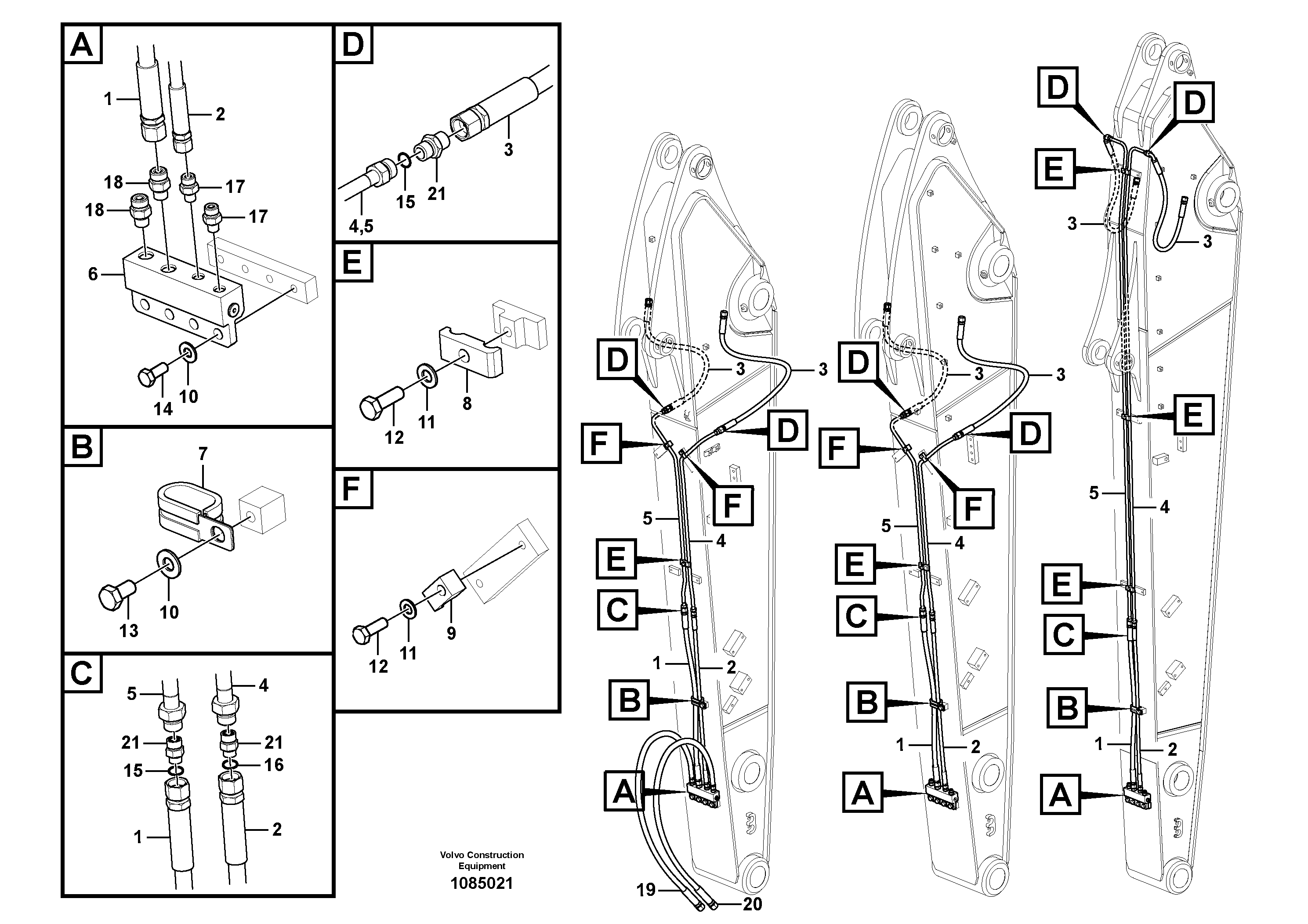Timing gear casing VOE14704529 VOLVO