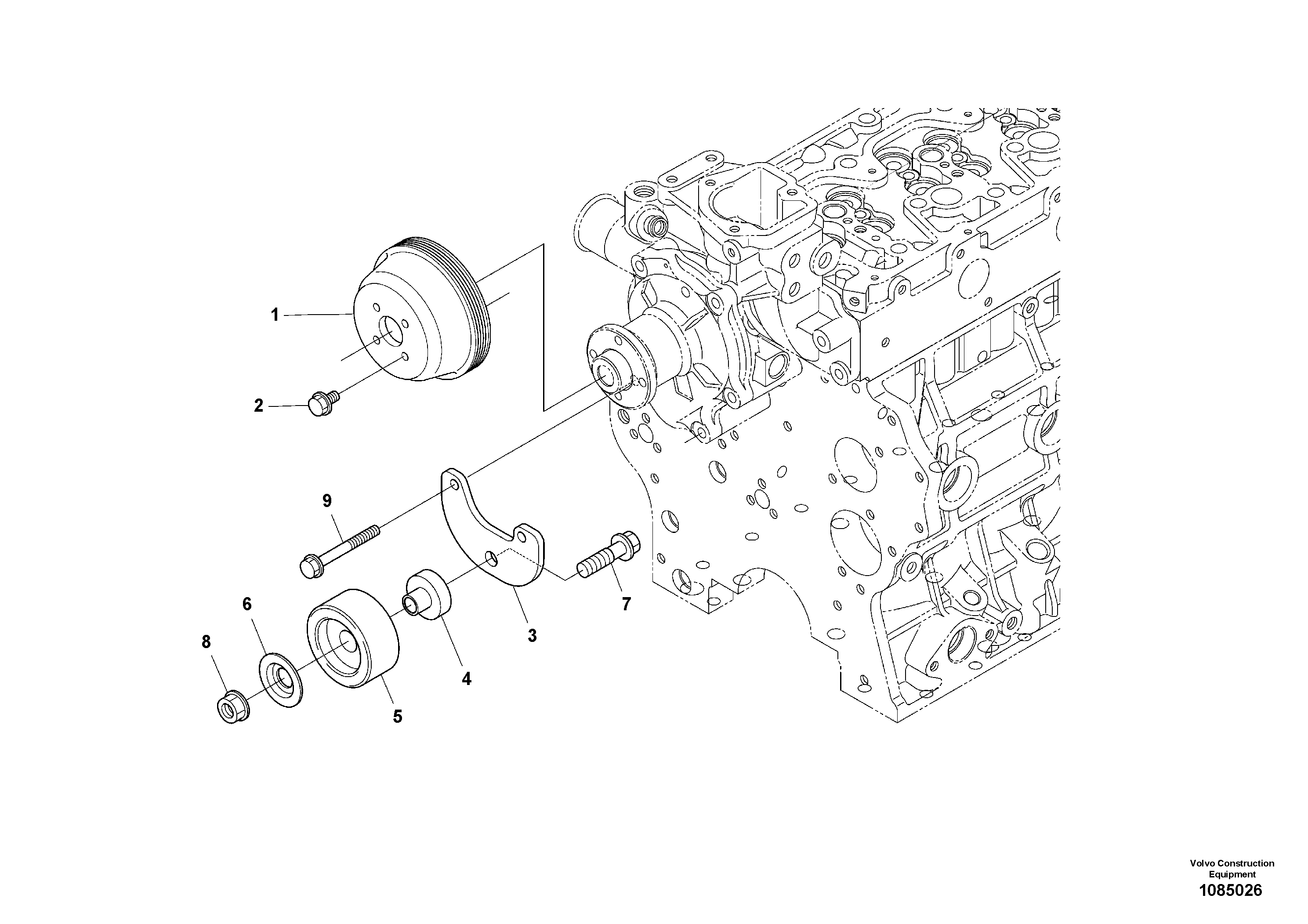 Snap Ring VOE22803454 VOLVO