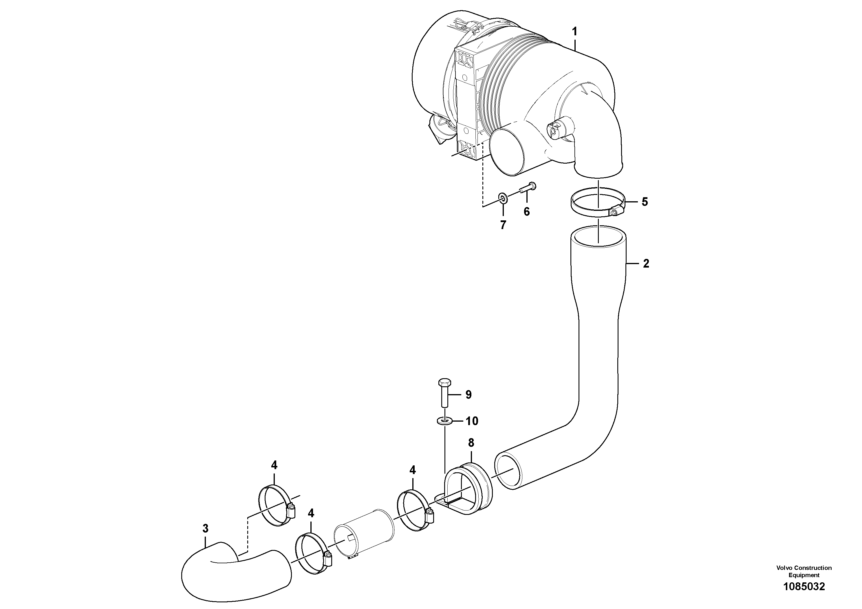 Top Roller VOE12809986 VOLVO