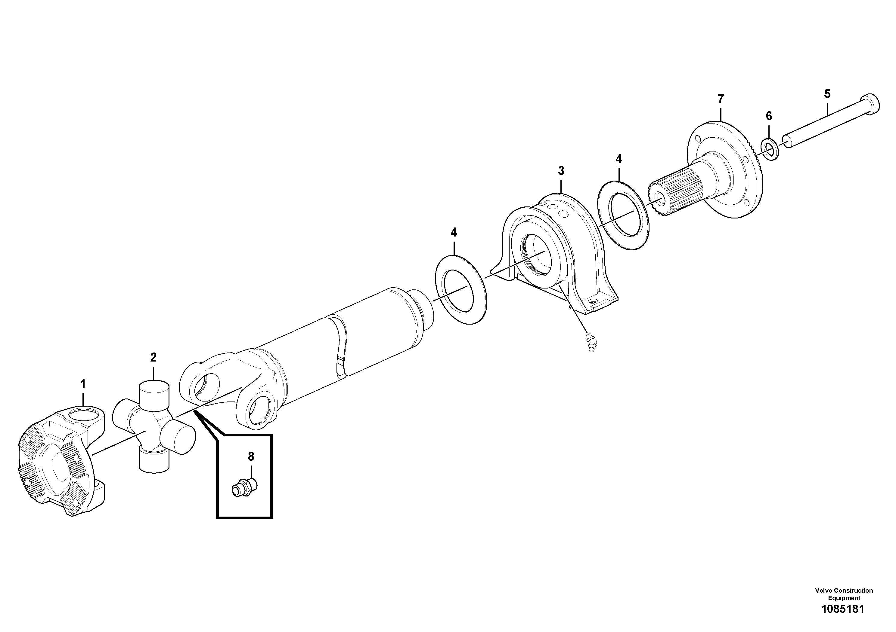 Ctg Edge/teeth VOE17436893 VOLVO