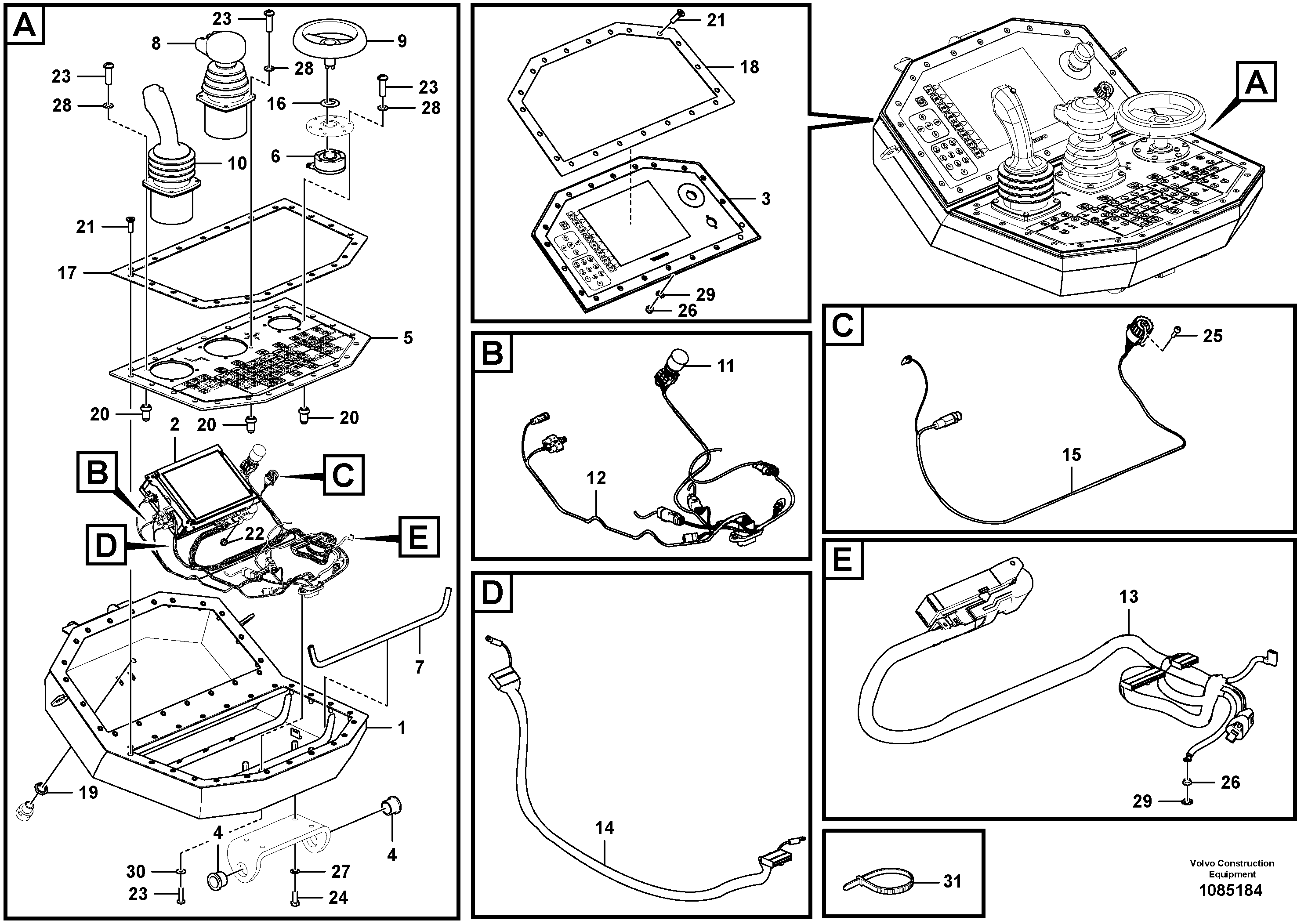 Seg moulding VOE12812575 VOLVO