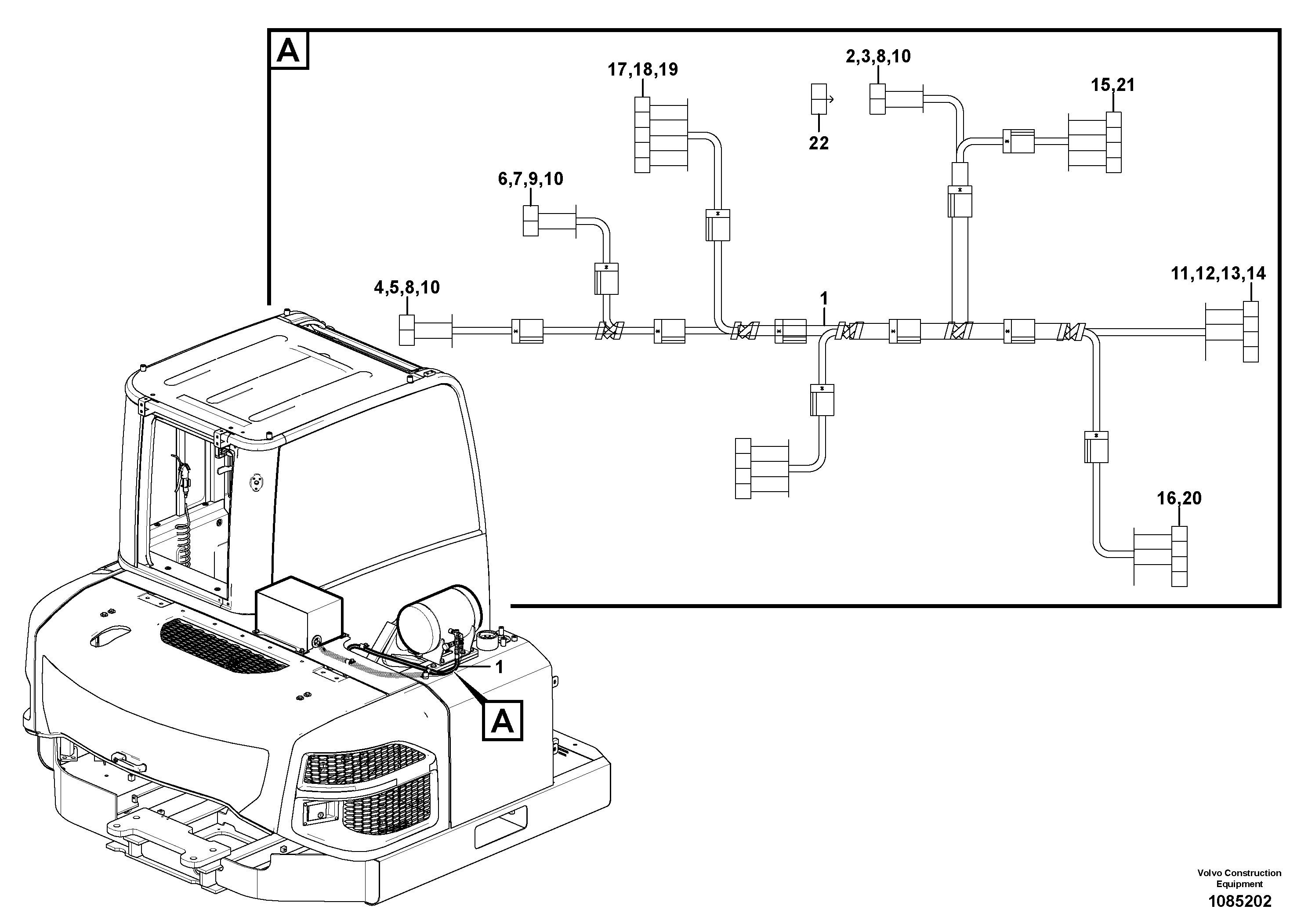 Support Section VOE11121604 VOLVO