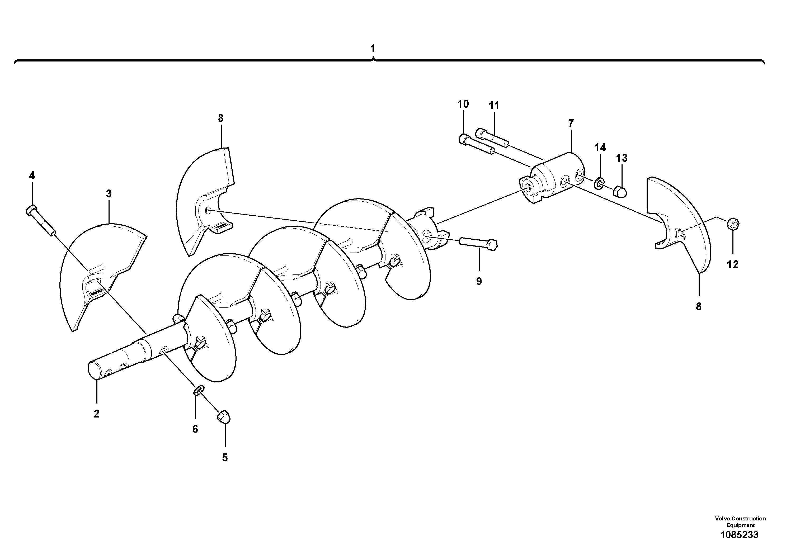 Proximity switch VOE12823209 VOLVO