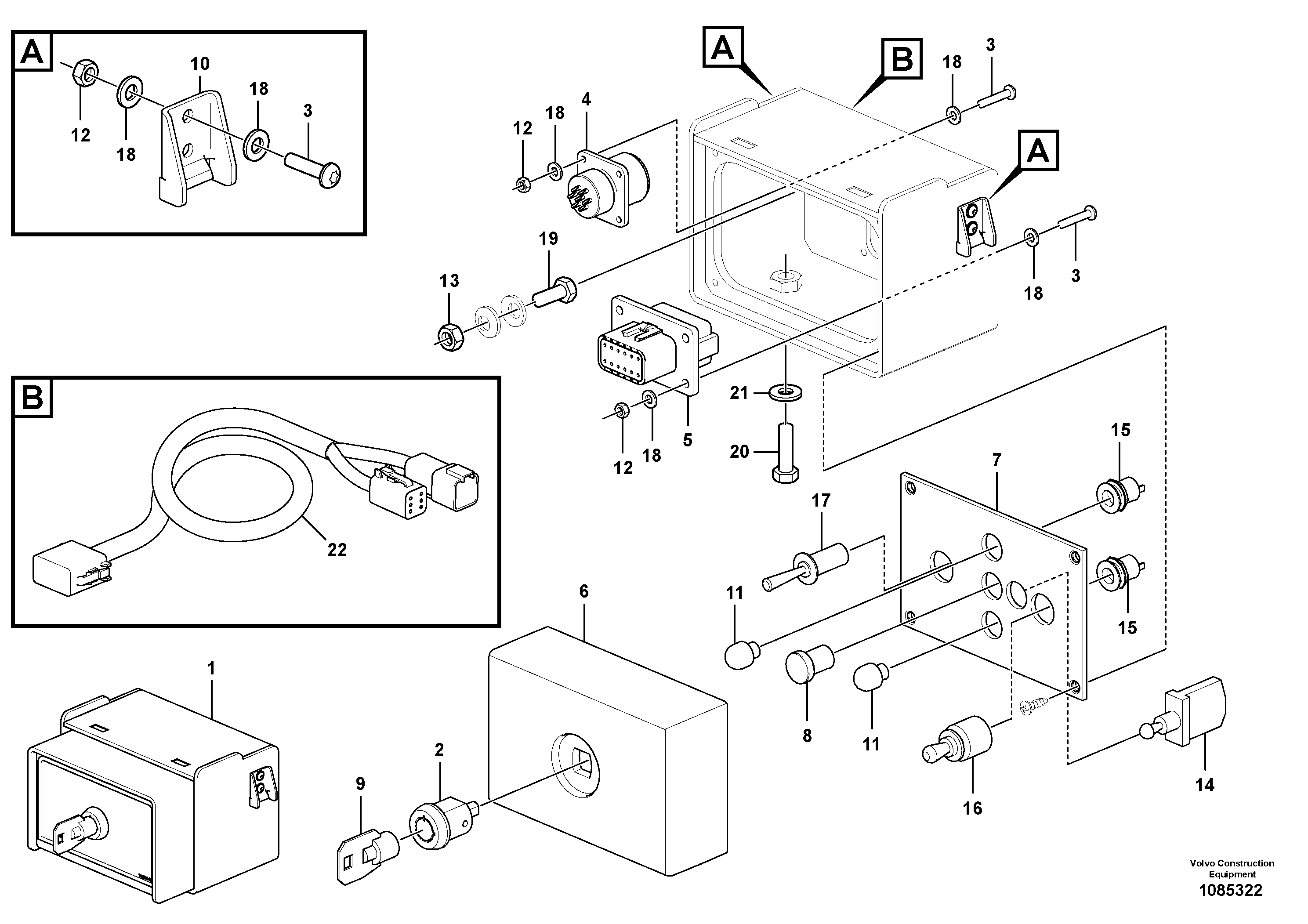 Housing Washer VOE12786097 VOLVO