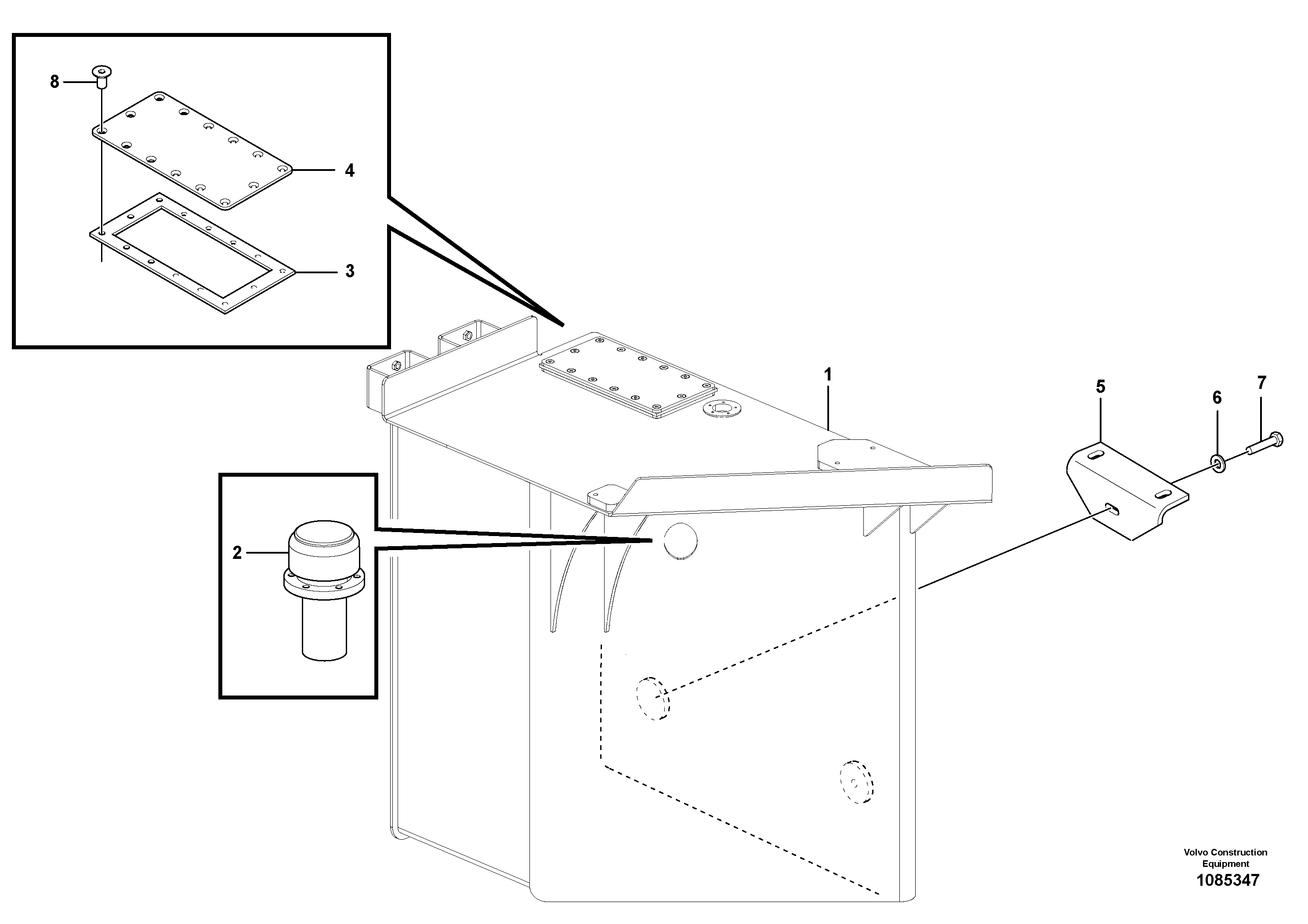 Coal Bucket VOE12806665 VOLVO
