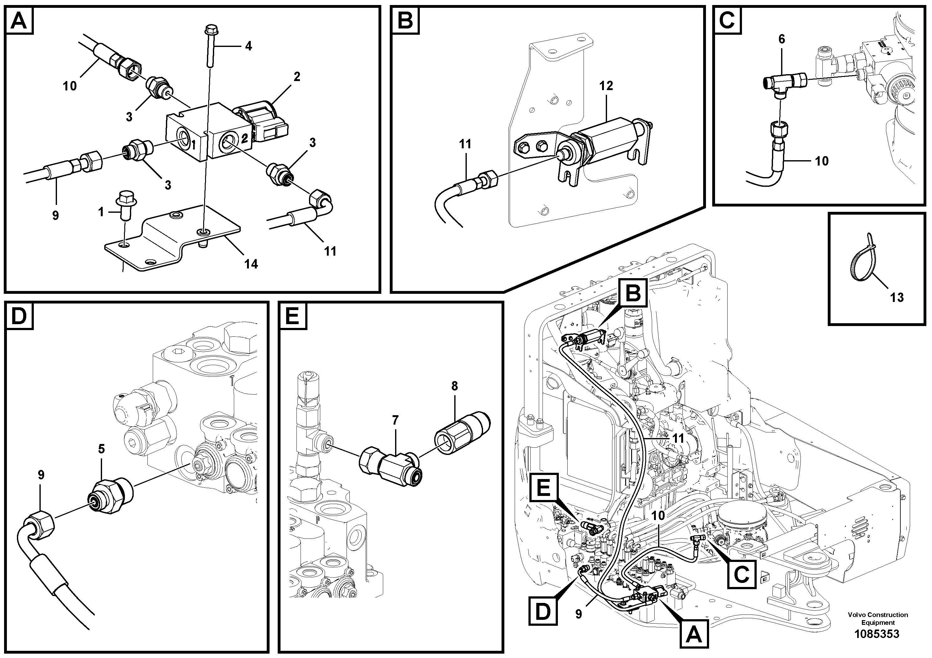 Rec.housing VOE15673941 VOLVO
