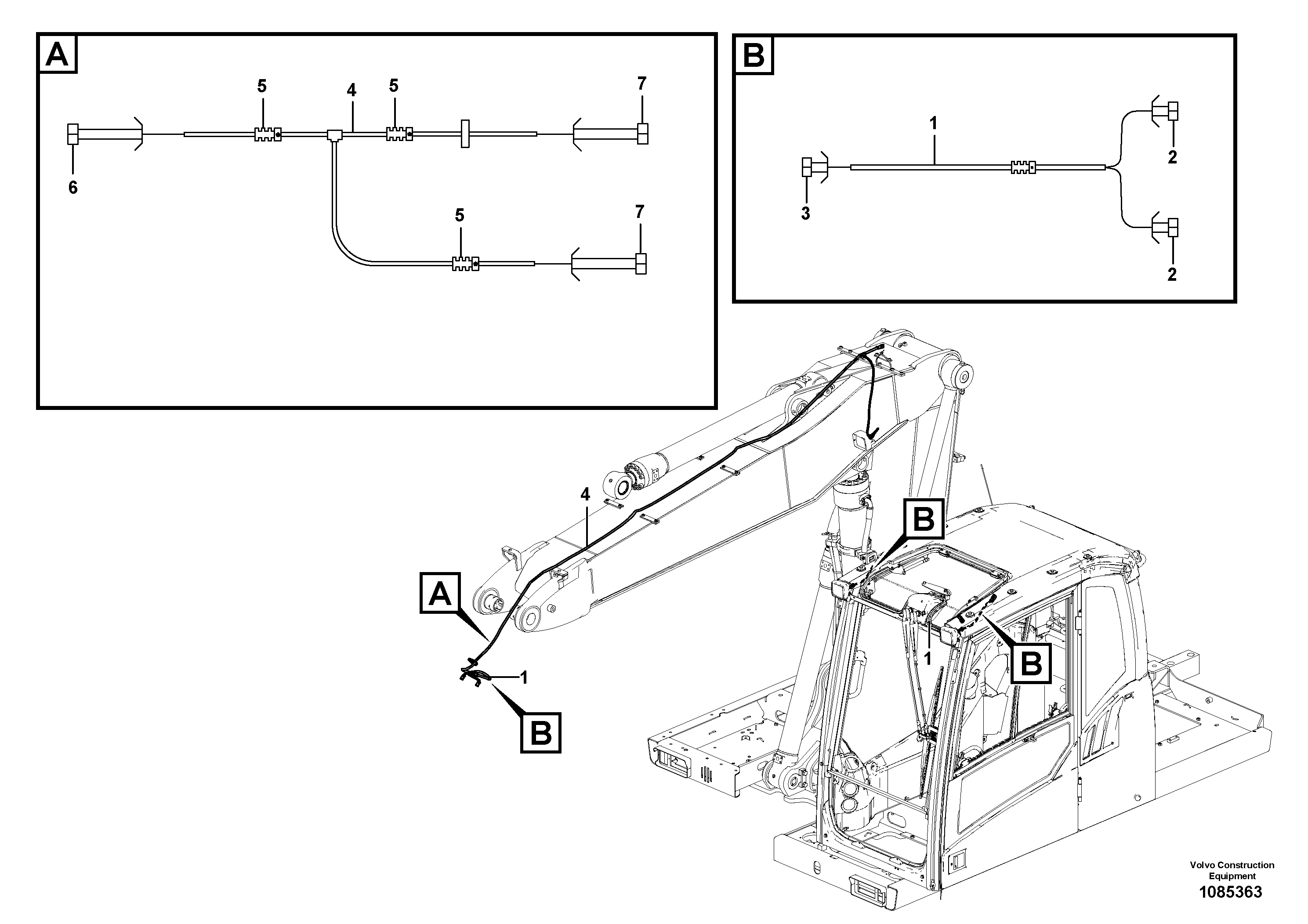 Hose VOE803745 VOLVO