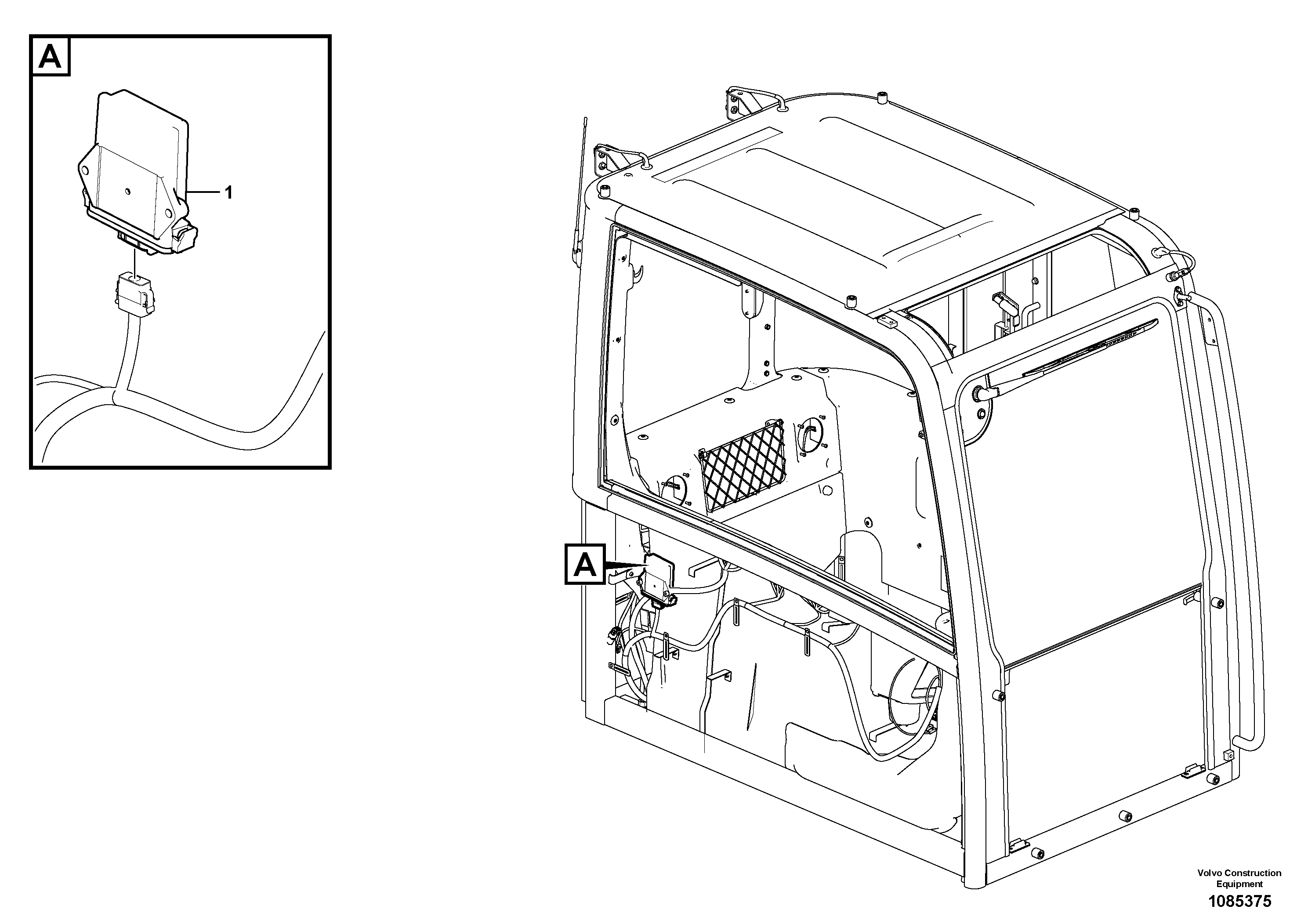 Спинка ковша VOE14698020 VOLVO