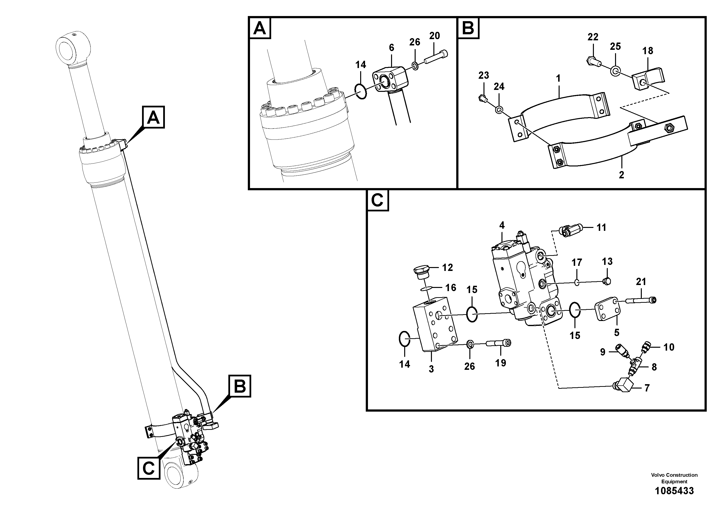 Press. lim. valve VOE14679492 VOLVO