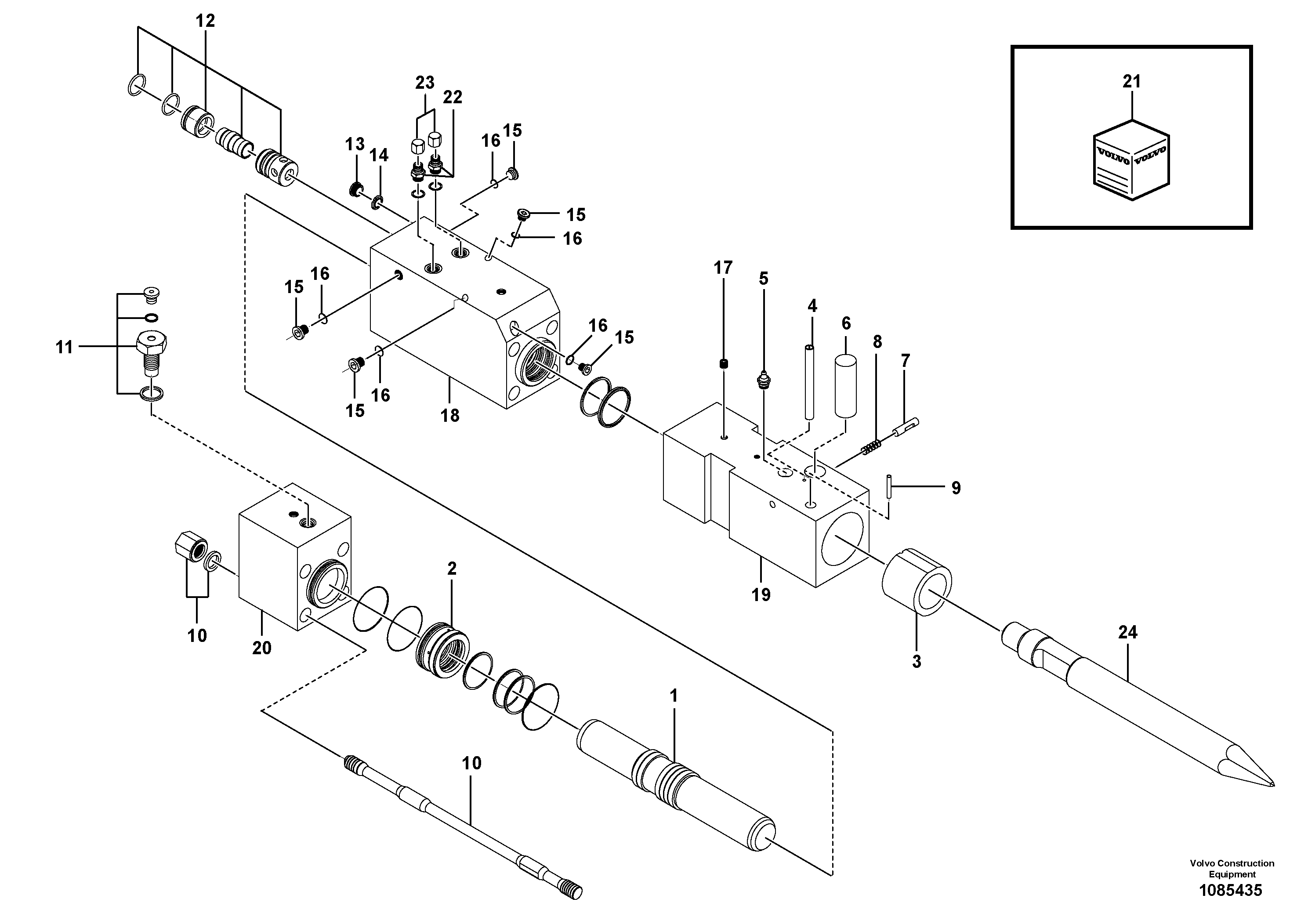 Oil Pan VOE17403396 VOLVO