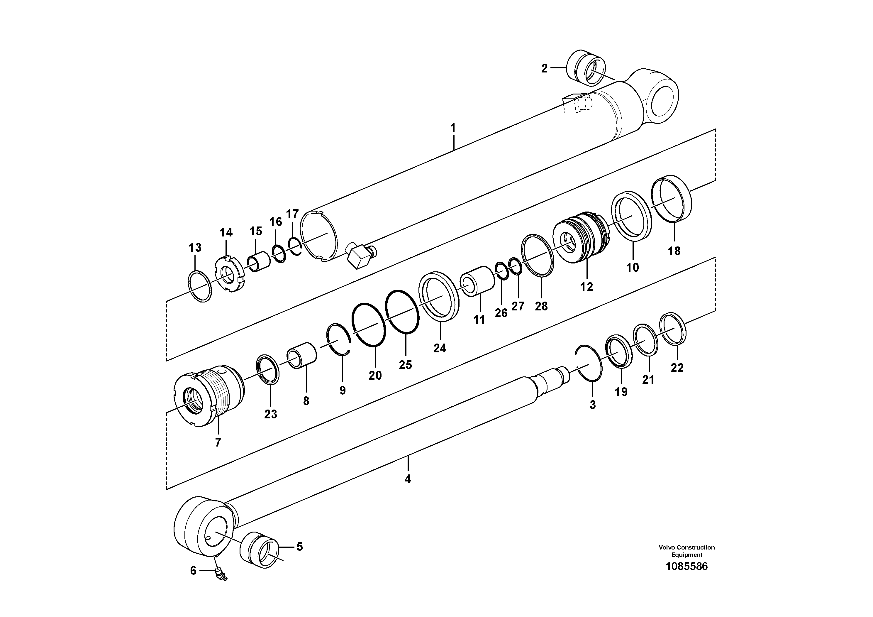 Disc wheel - ET 29.5 VOE14737271 VOLVO