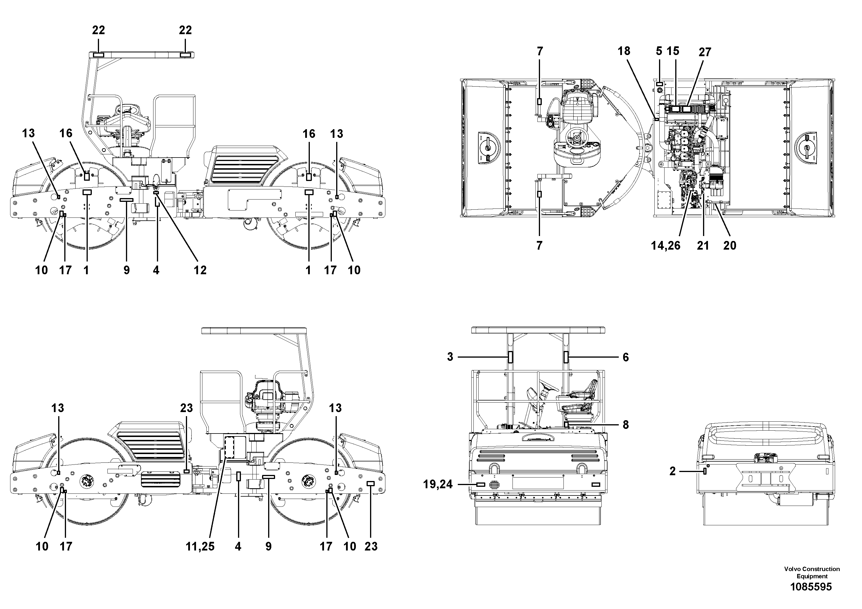 Cylinder Block VOE12789024 VOLVO