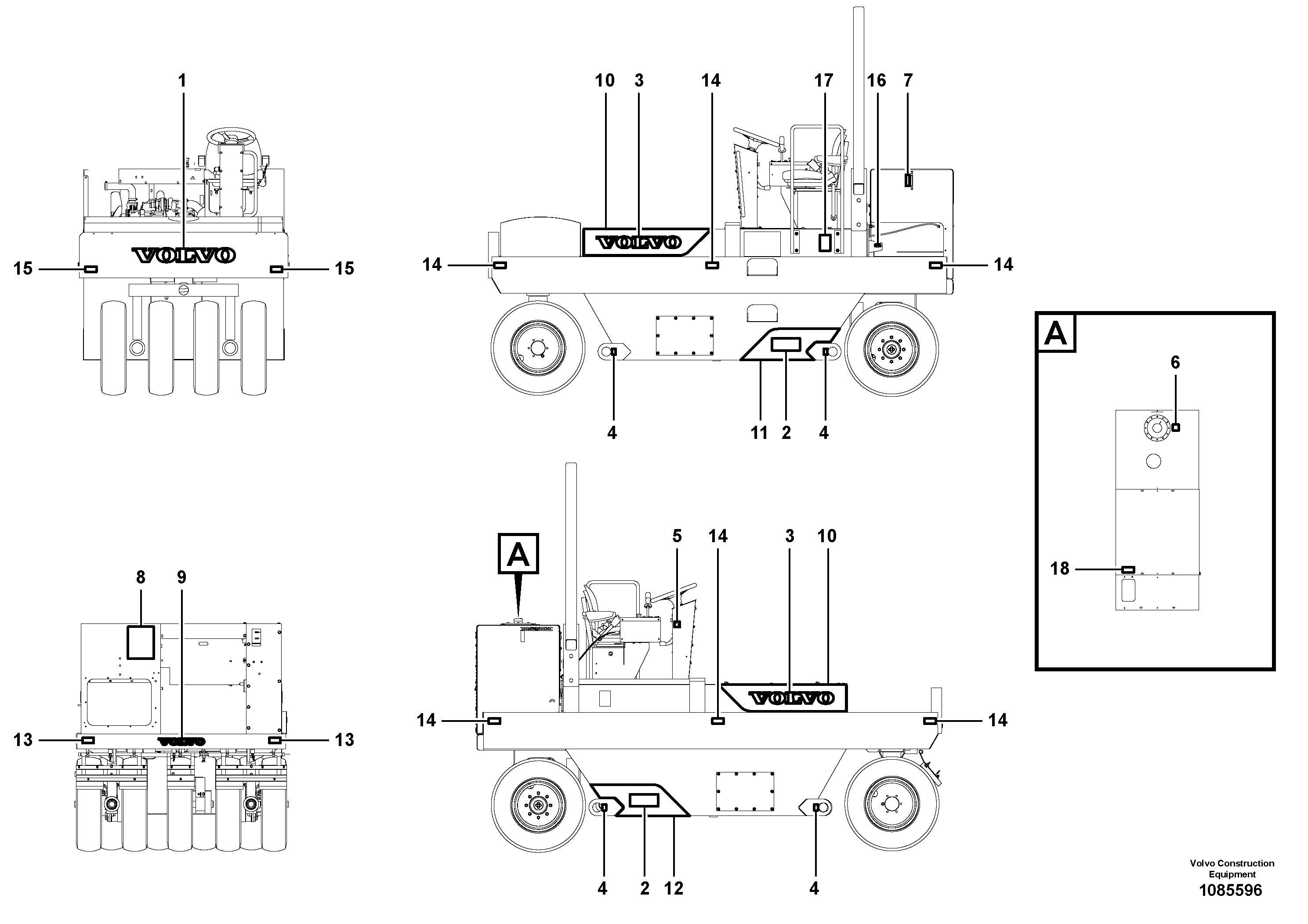 Cylinder Block VOE12794763 VOLVO