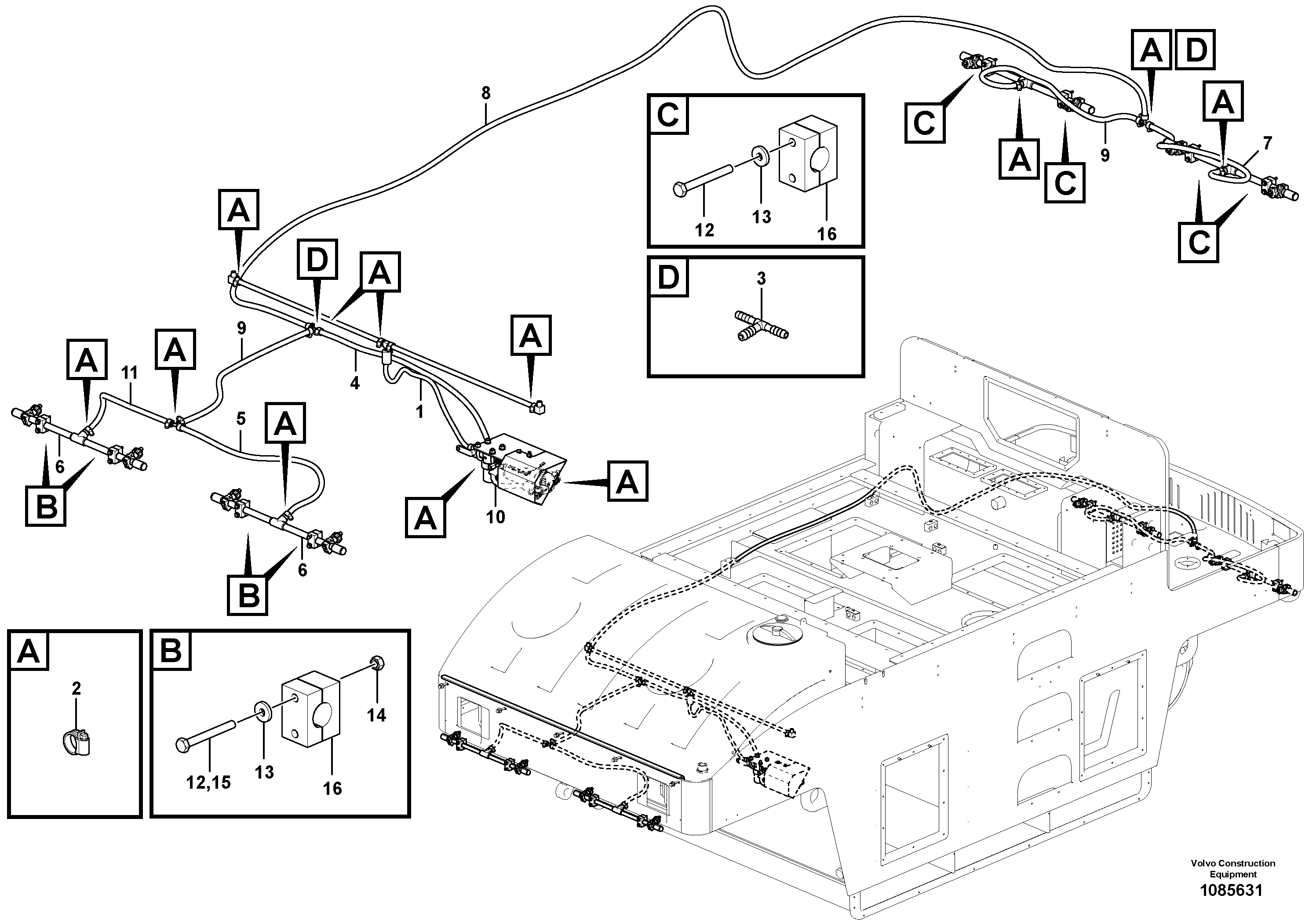 Plate - Battery - Switch VOE12789415 VOLVO