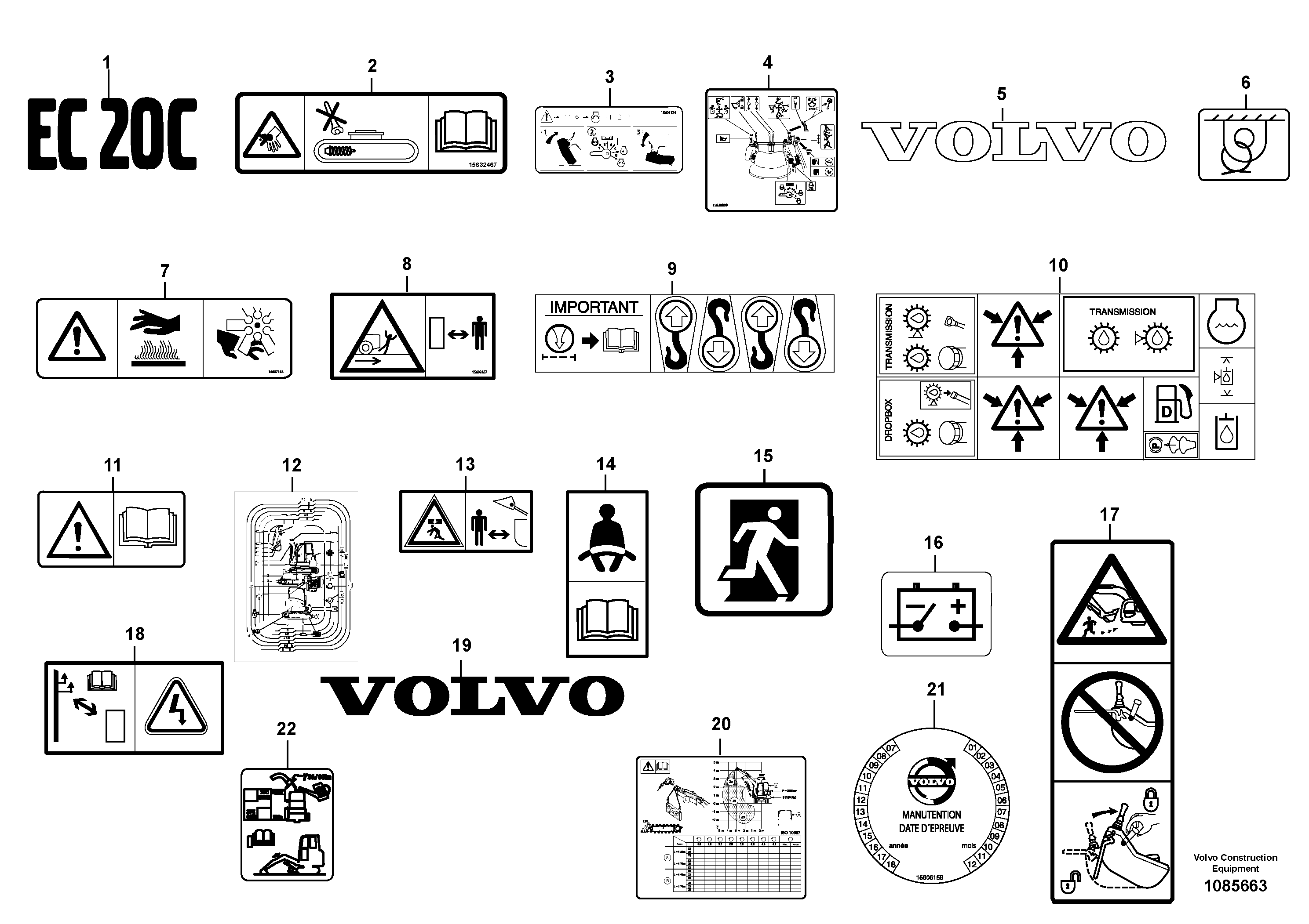 Cylinder Block VOE15647148 VOLVO