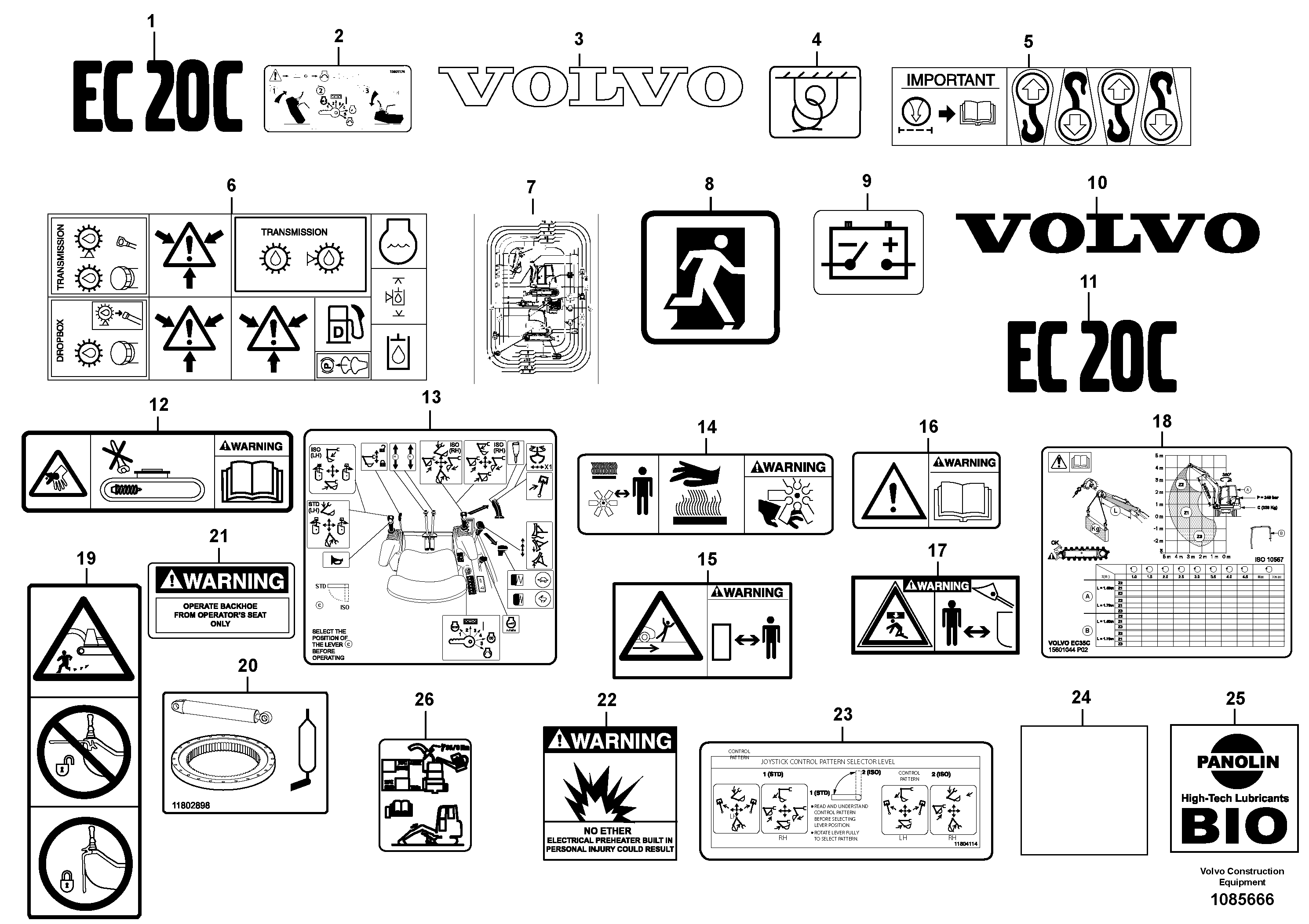 Cylinder Block RM/VOE15638141 VOLVO