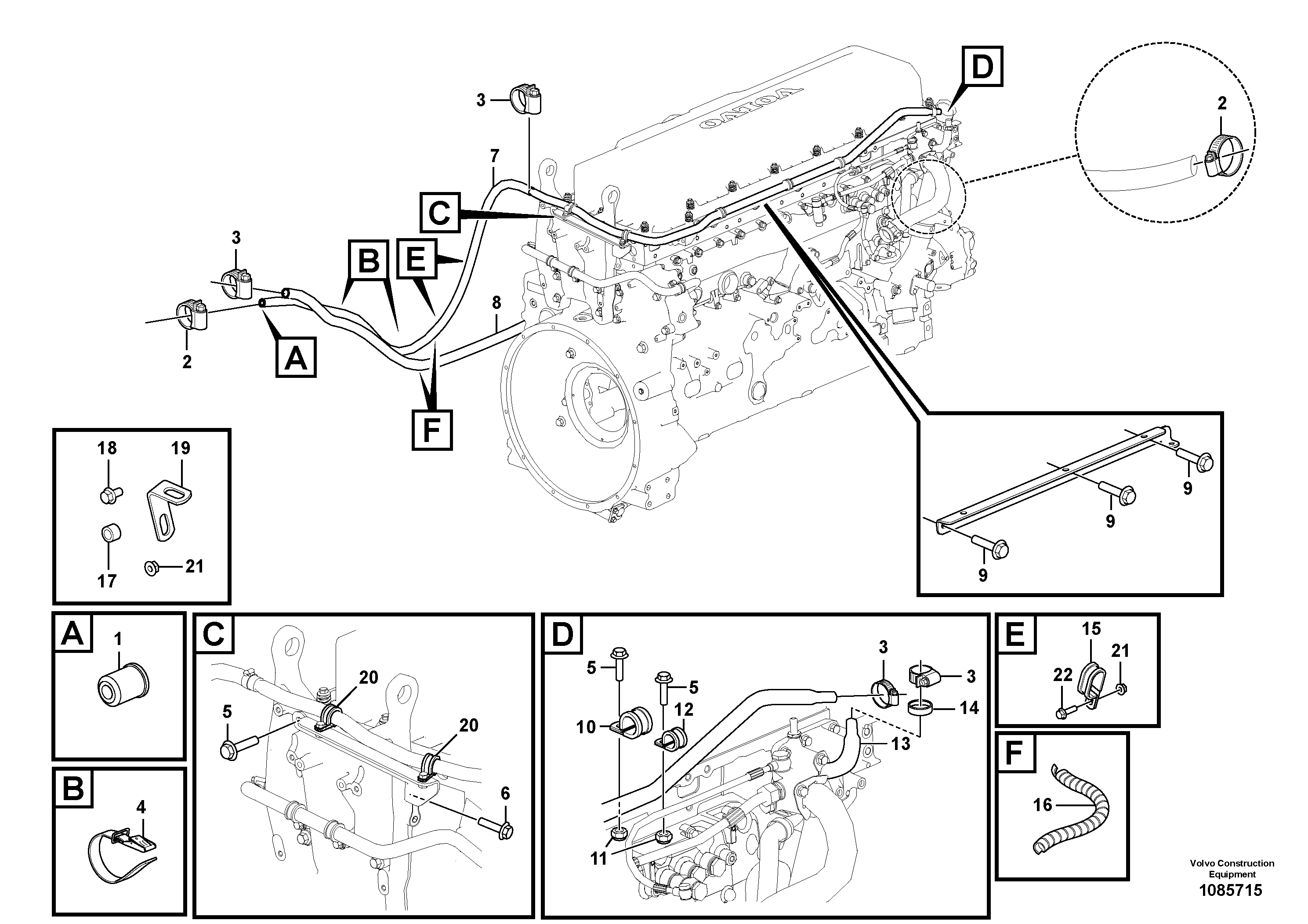Clamp VOE977977 VOLVO