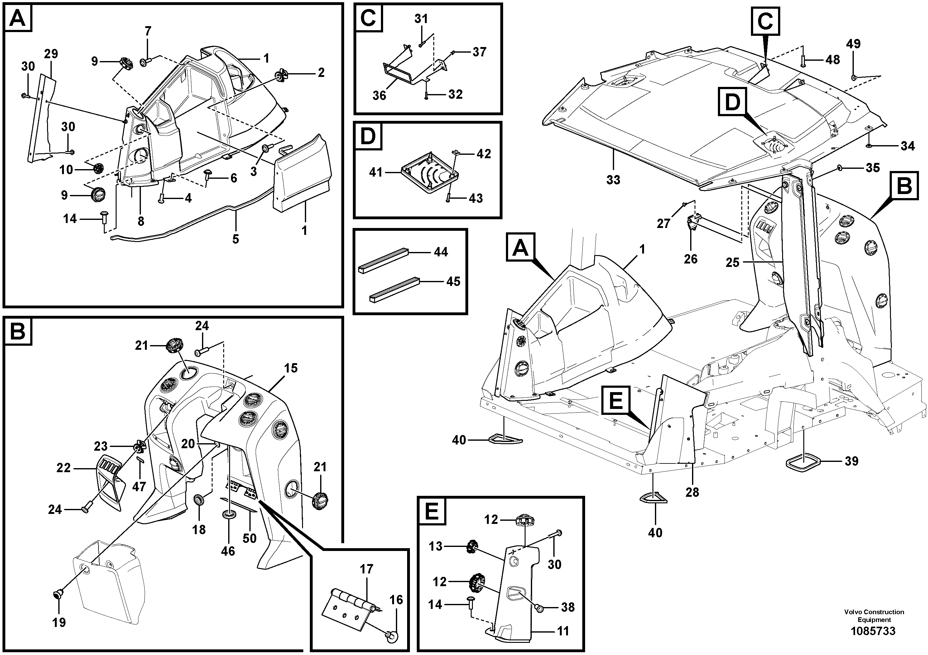 Rec.housing VOE15186933 VOLVO