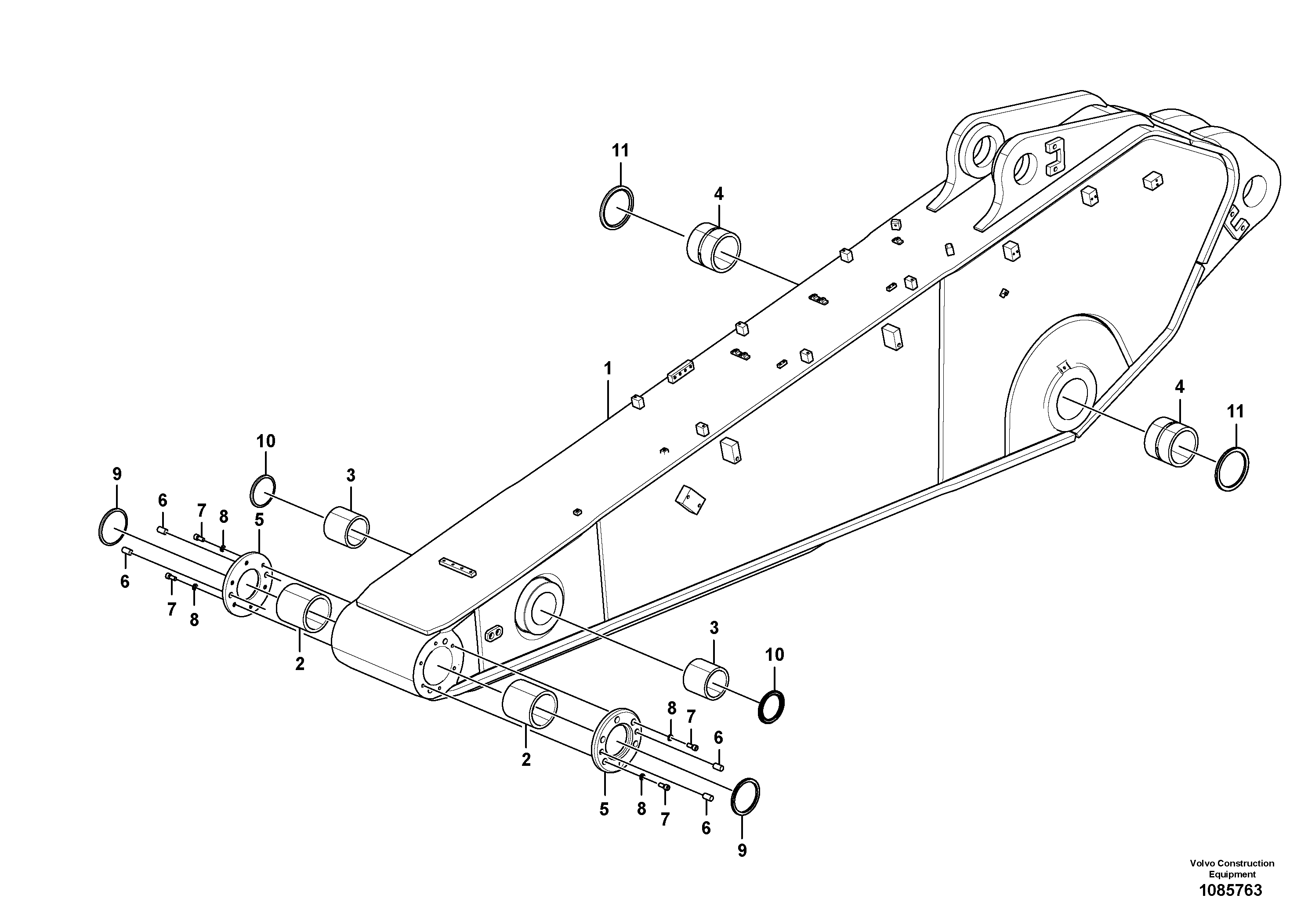 Altntr Housing VOE14701351 VOLVO