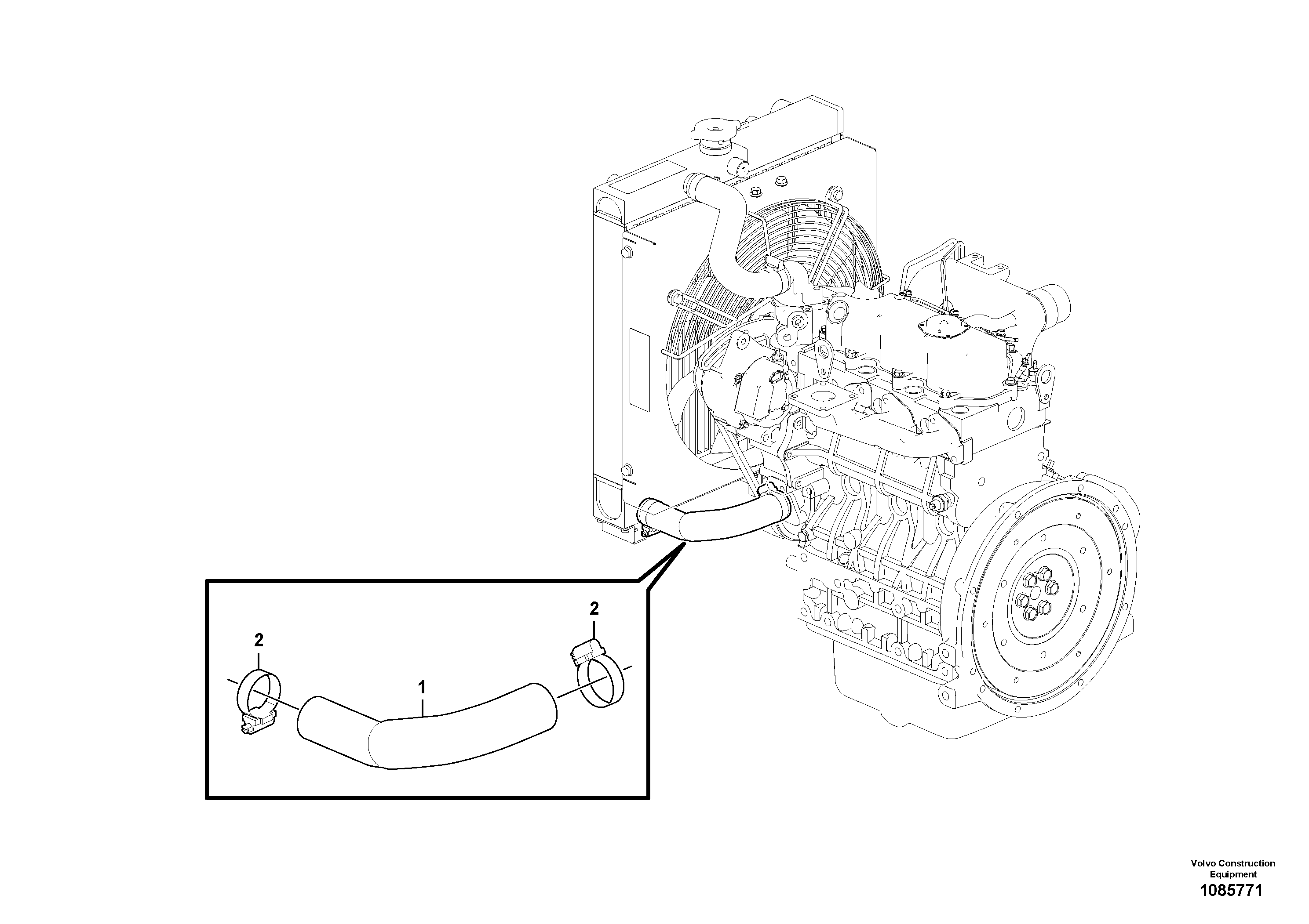 Plate - Battery - Switch VOE15687392 VOLVO